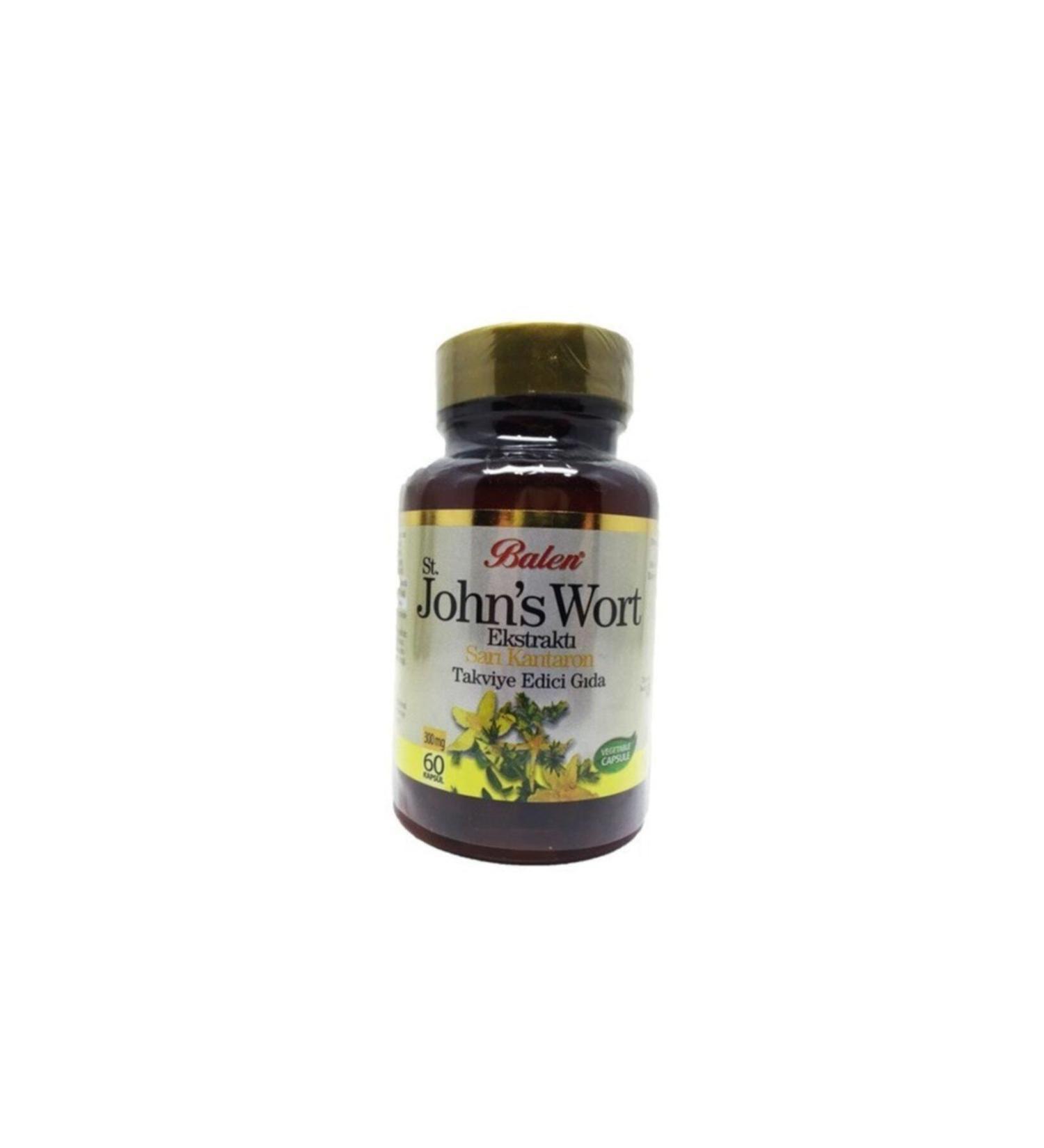 Balen Johns Wort Extract St. John's Wort Capsule 60 Capsules