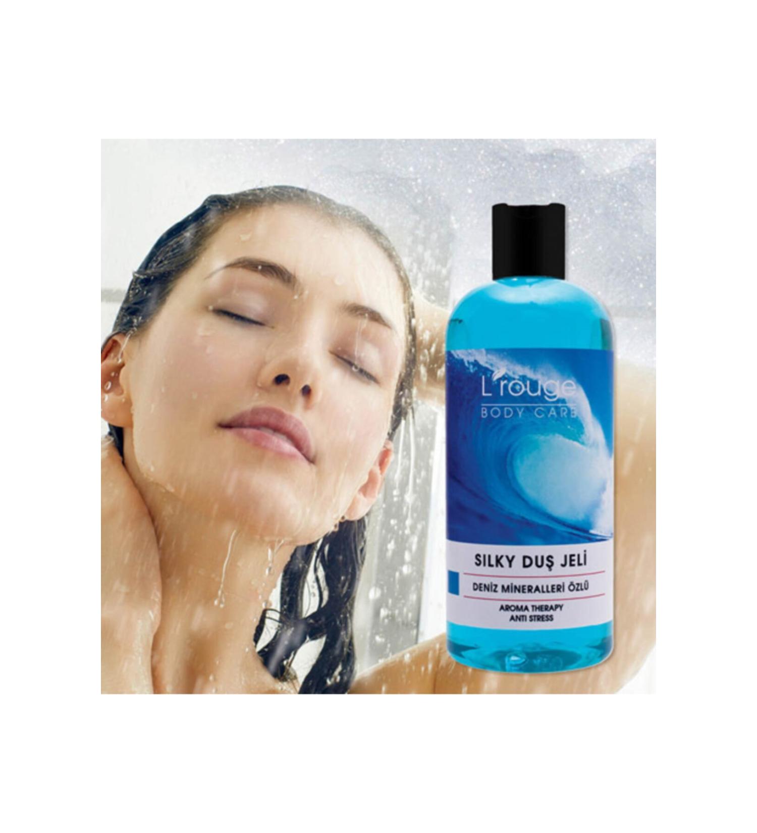 L'ROUGE Shower Gel Sea Minerals Silky Body Care 400 ml