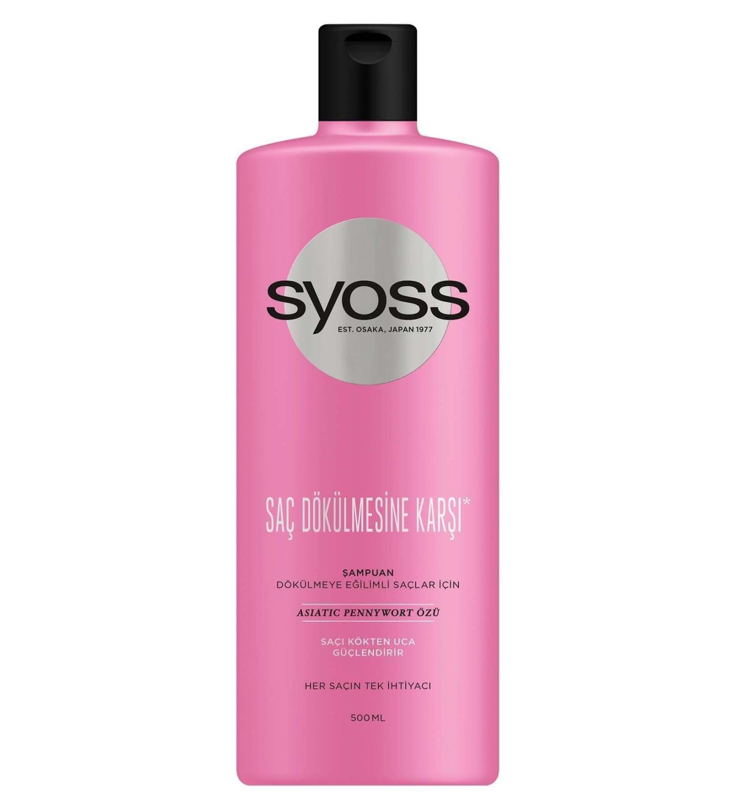 Syoss Anti Hair Loss Shampoo 500 ml X 6 Pieces 1225322121414