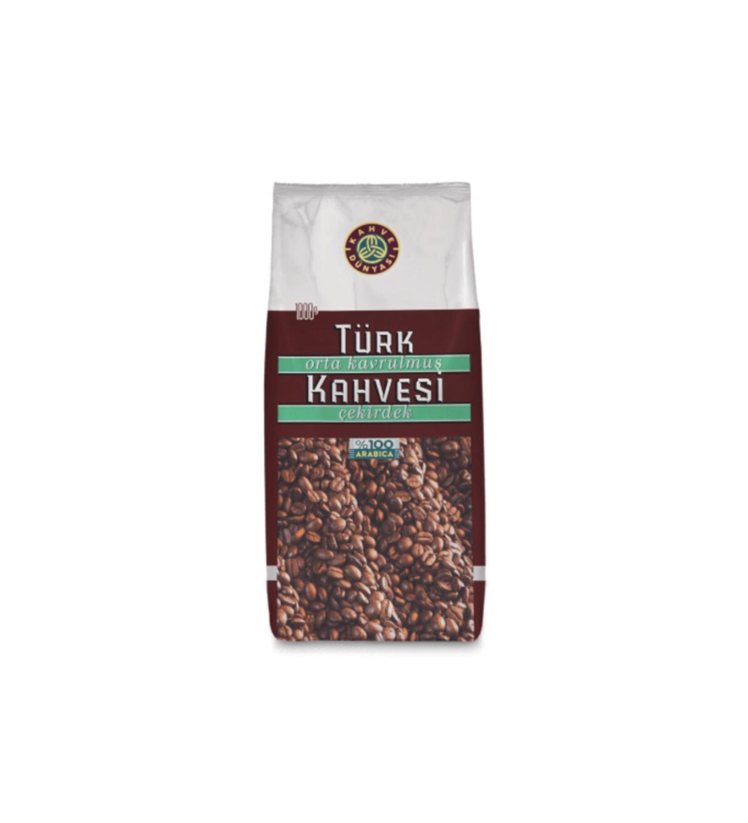 Coffee World Medium Roast Turkish Coffee Beans 1 Kg