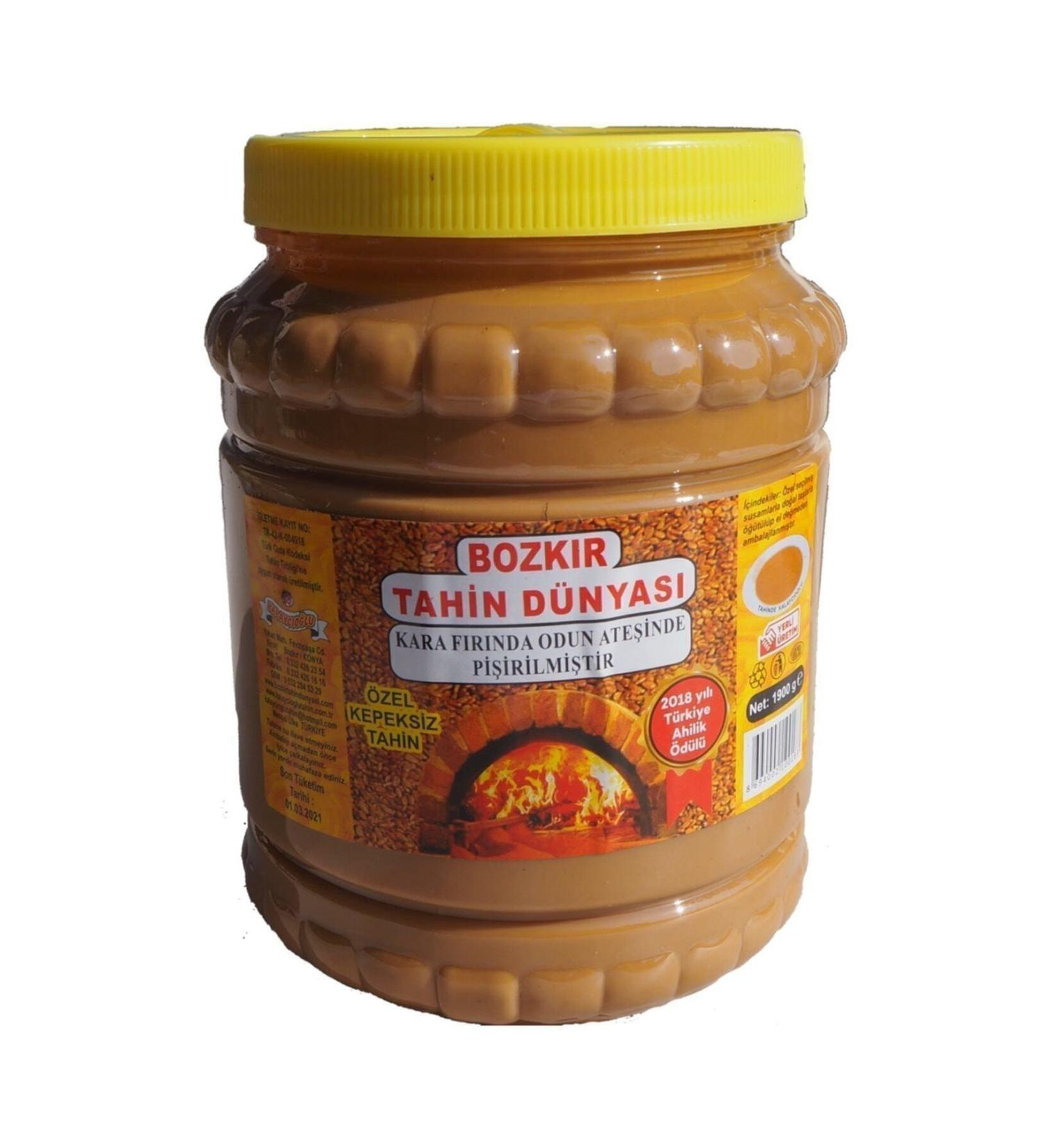 Kalayc o lu Bran-Free Bozk r Tahini World Bozk r Tahini 1900 Gr