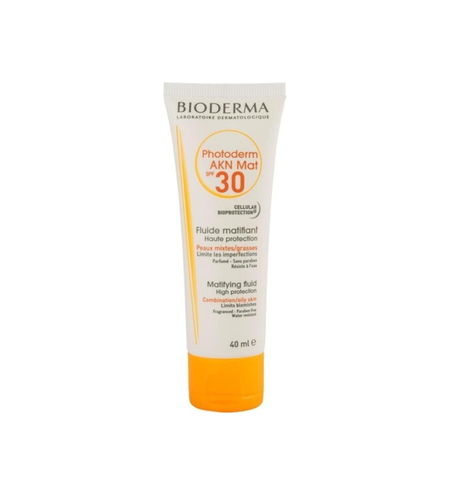 Bioderma Photoderm Akn Mat Spf 30 Sun Protection Cream 40 ml