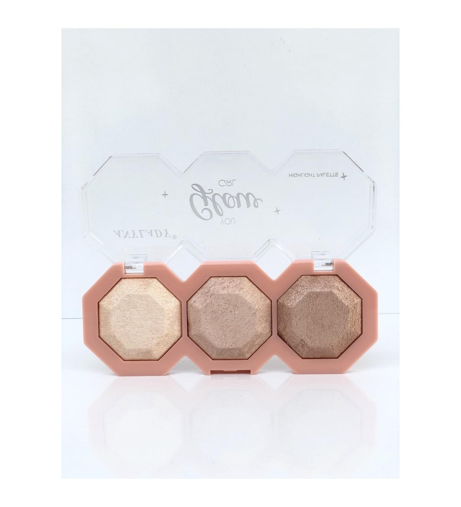 Roesia Rose Cosmetics Anylady Glow Girl 3-pack Highlighter & Illuminator - Buy Online on GoSupps.com