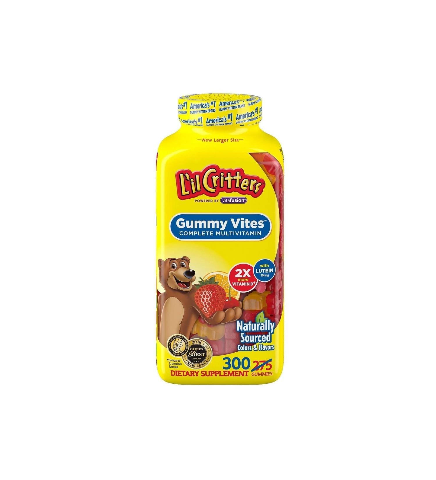 Lil Critters Gummy Vites Complete Multivitamin 300 Gummies