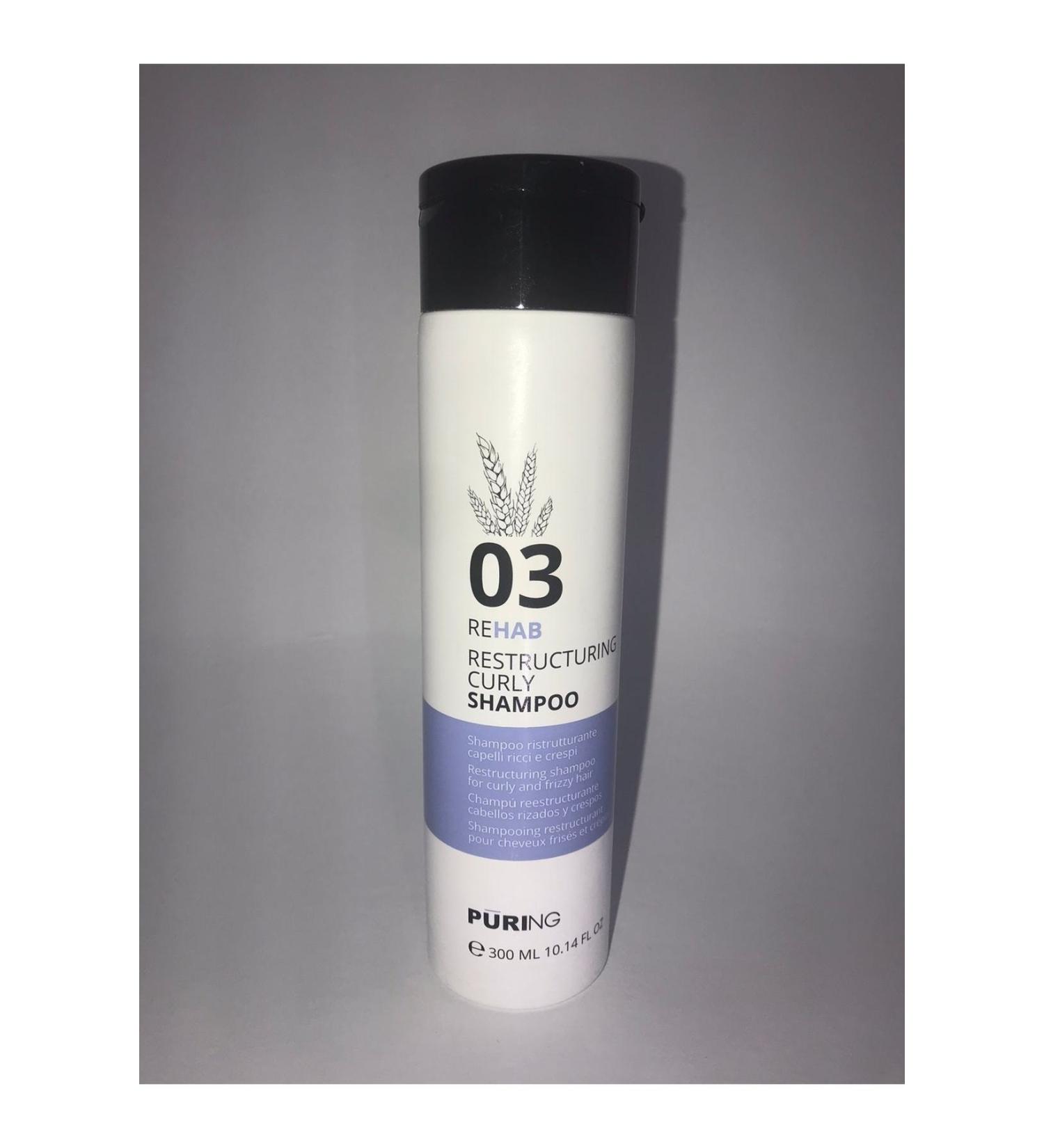 PURING 03 Curly Hair Restructuring Shampoo 300 ml key