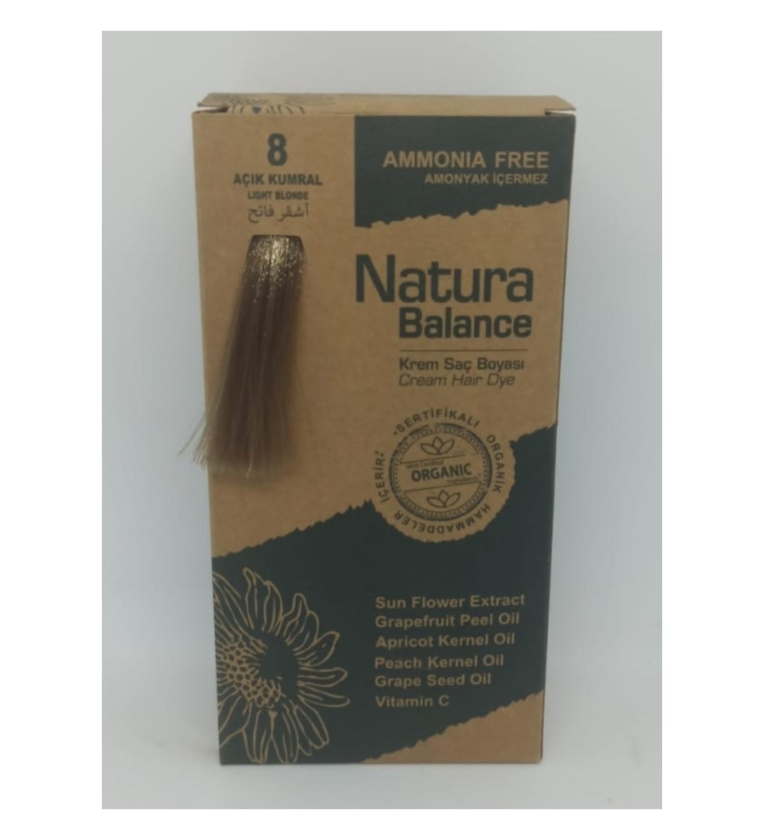 NATURABALANCE Natura Balance Organic Hair Dye Set Light Blonde