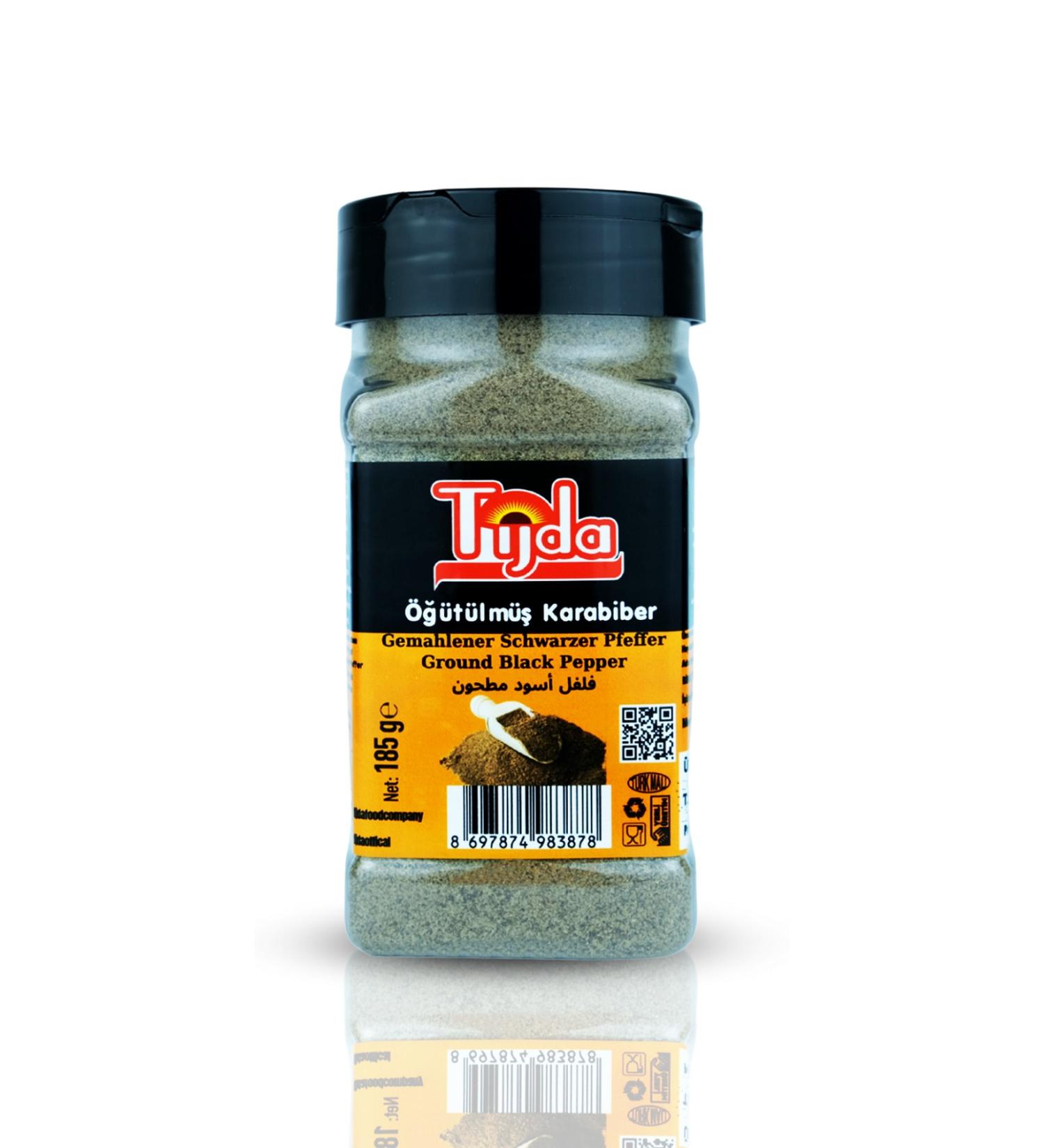 T JDA Black Pepper (ground) 185 Gr
