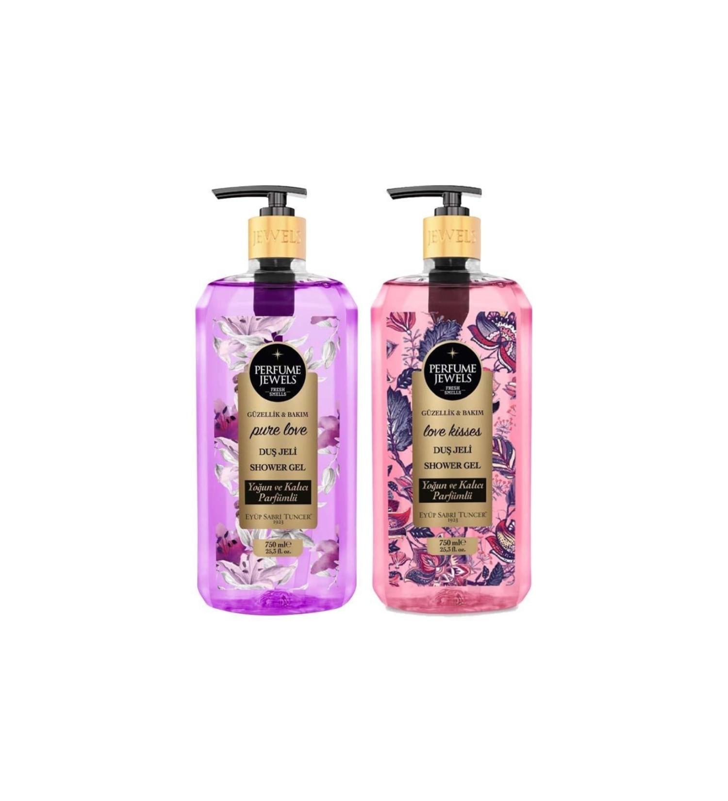 Ey p Sabri Tuncer Pure Love Shower Gel and Silky Touch Shower Gel 750 Ml