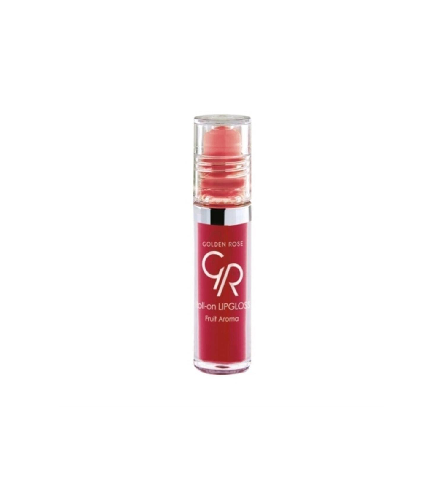 Golden Rose Fruit Lip Gloss - Roll On Lipgloss Strawberry 8691190890520