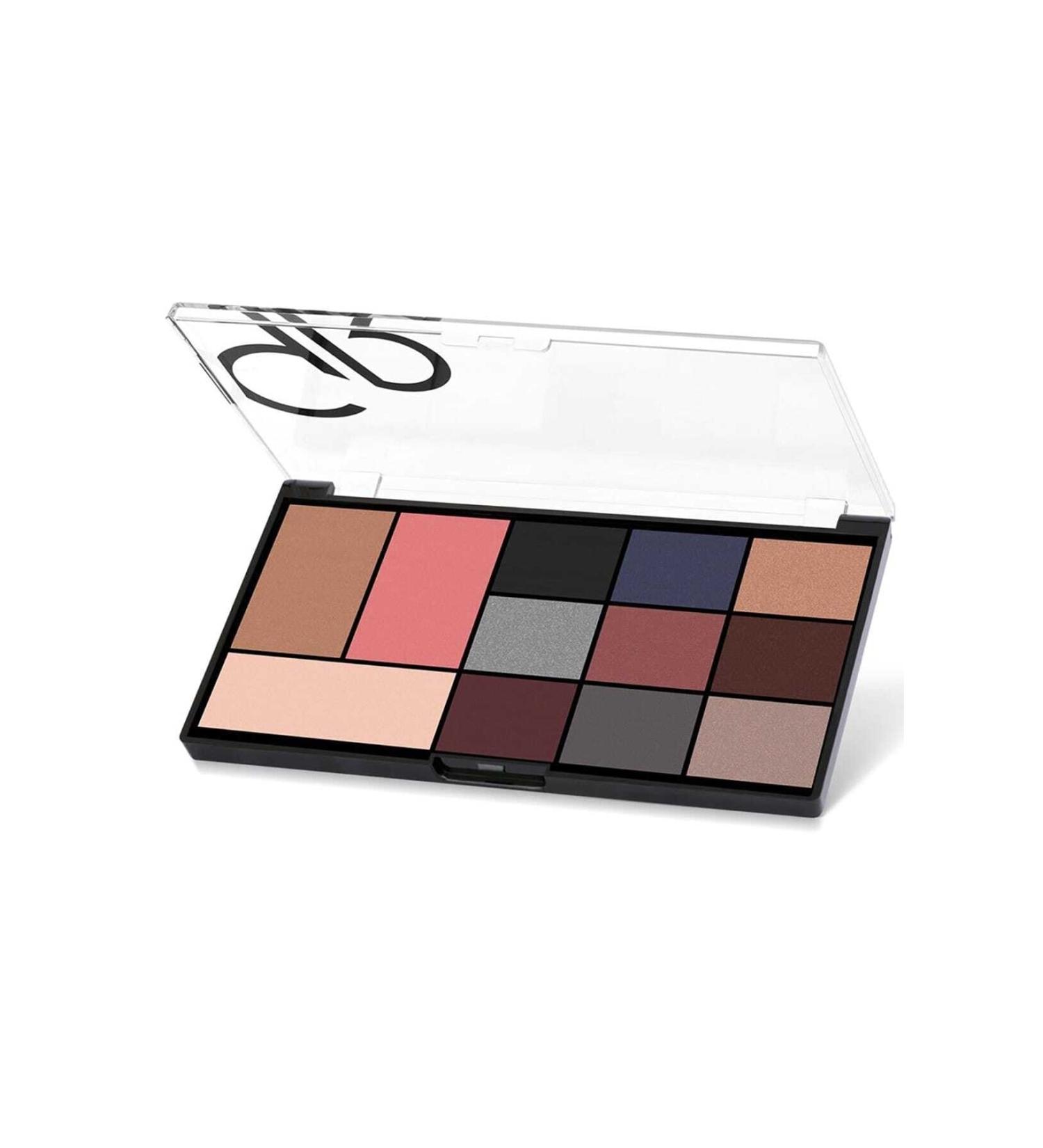 Golden Rose Brand: City Style Eyeshadow Palette No:02