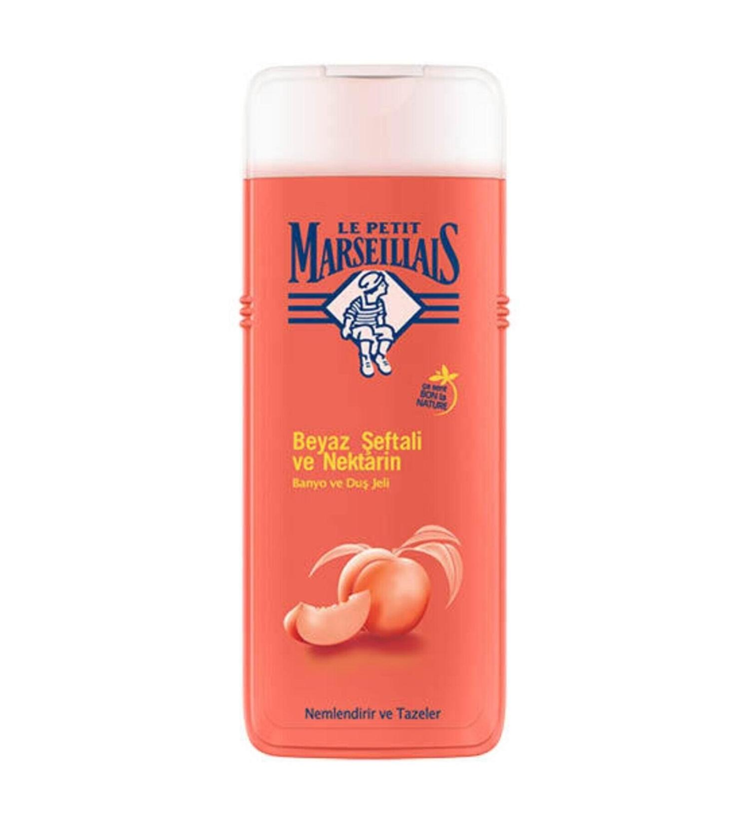 Le Petit Marseillais Shower Gel White Peach & Nectarine 650 Ml