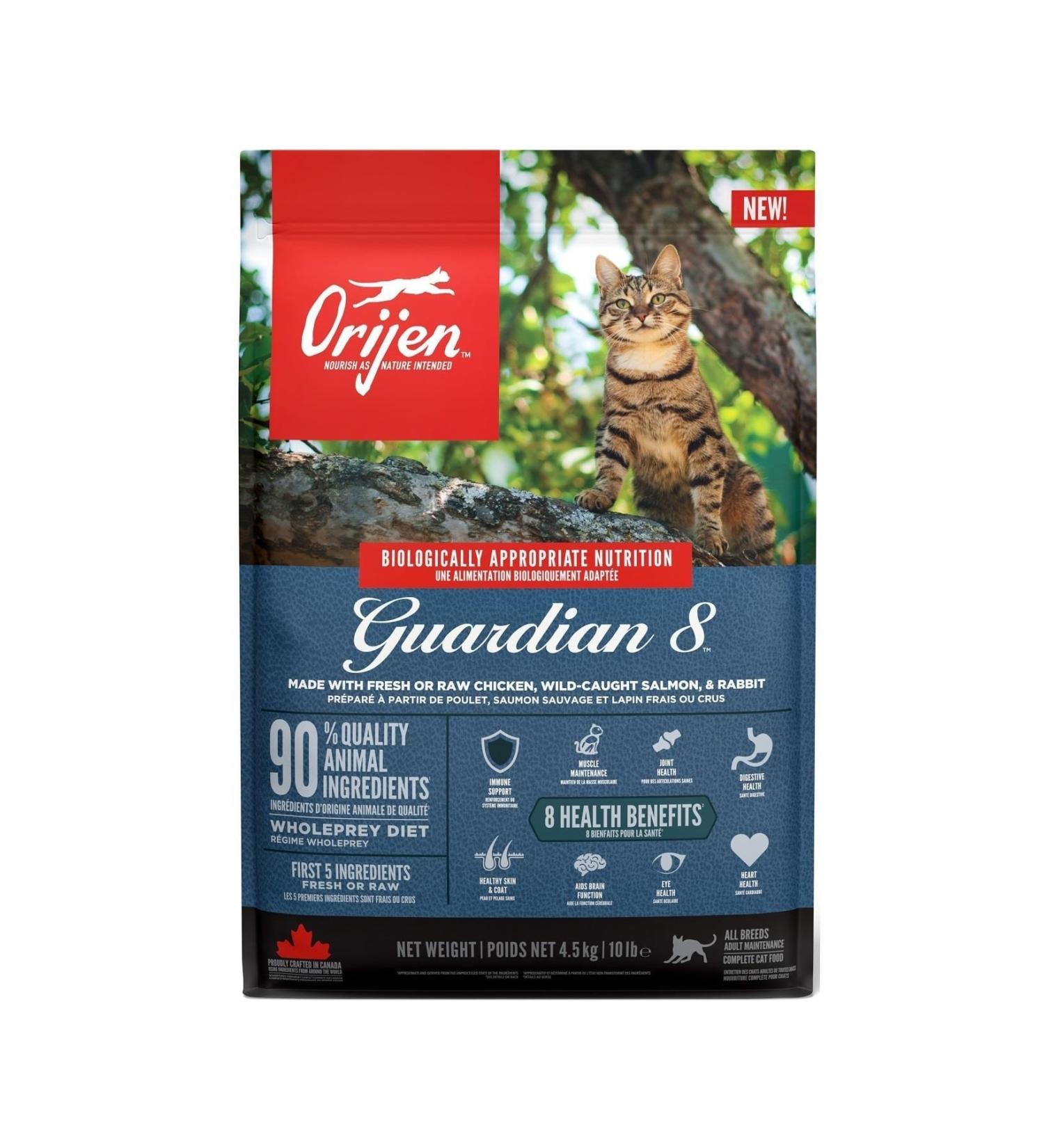 Orijen Guardian 8 Adult Cat Food 4.5kg