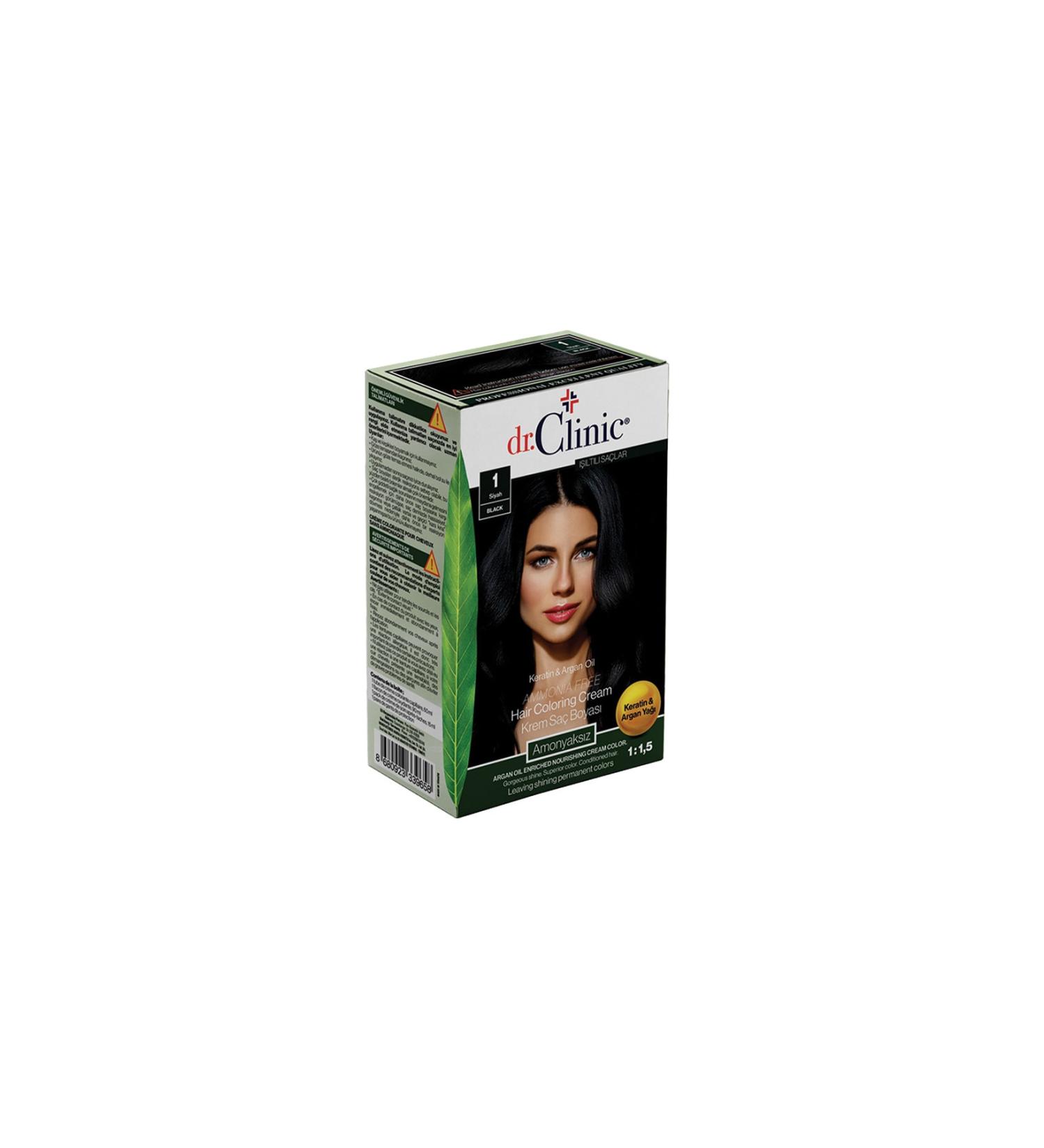 Dr.Balcini Hair Dye Ammonia Free 1 Black