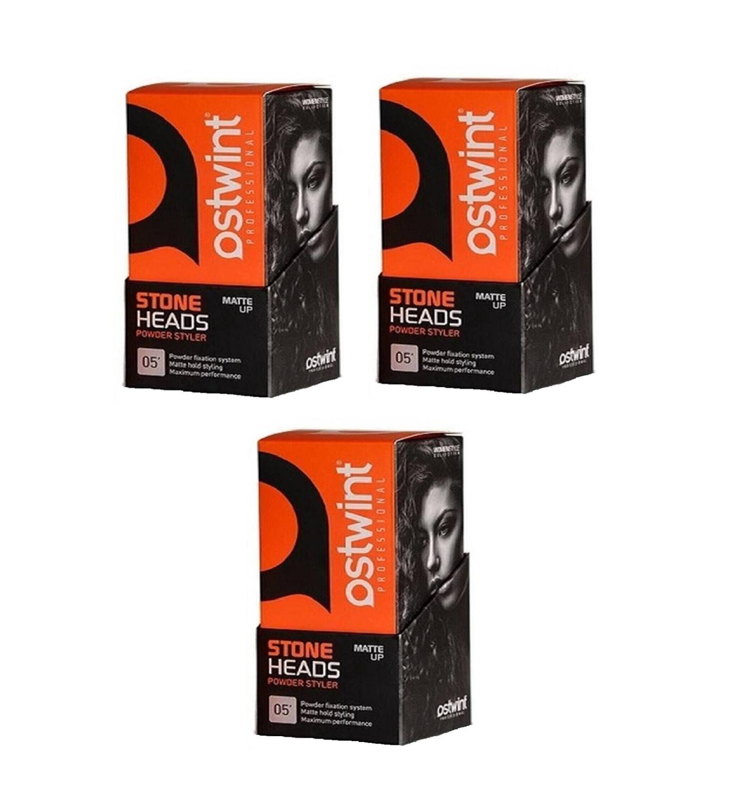 Ostwint Hair Styling Powder Orange 20 gr X 3 Pcs