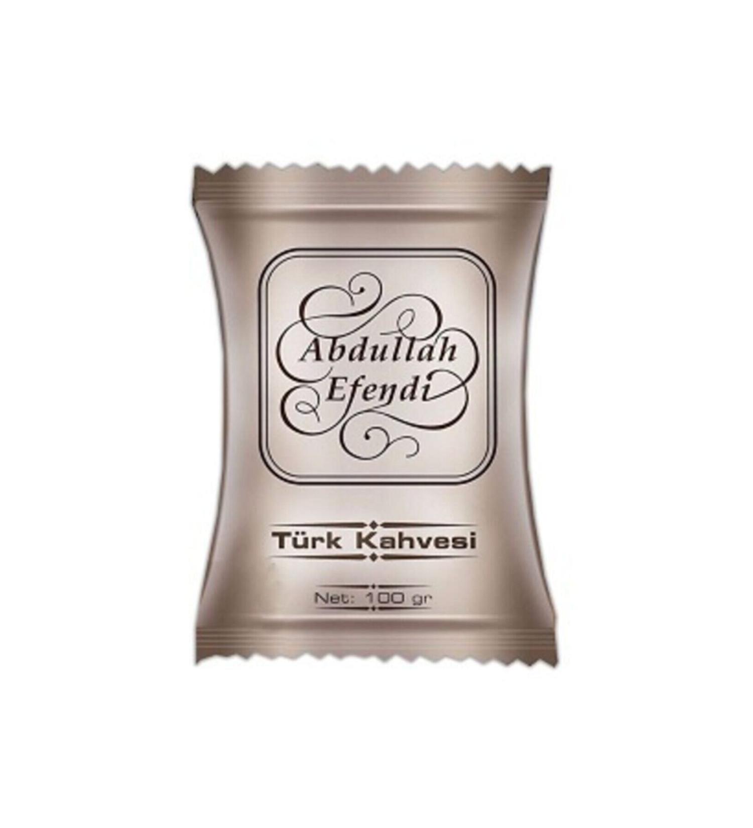 Abdullah Efendi Turkish Coffee 100 gr 5 Pieces
