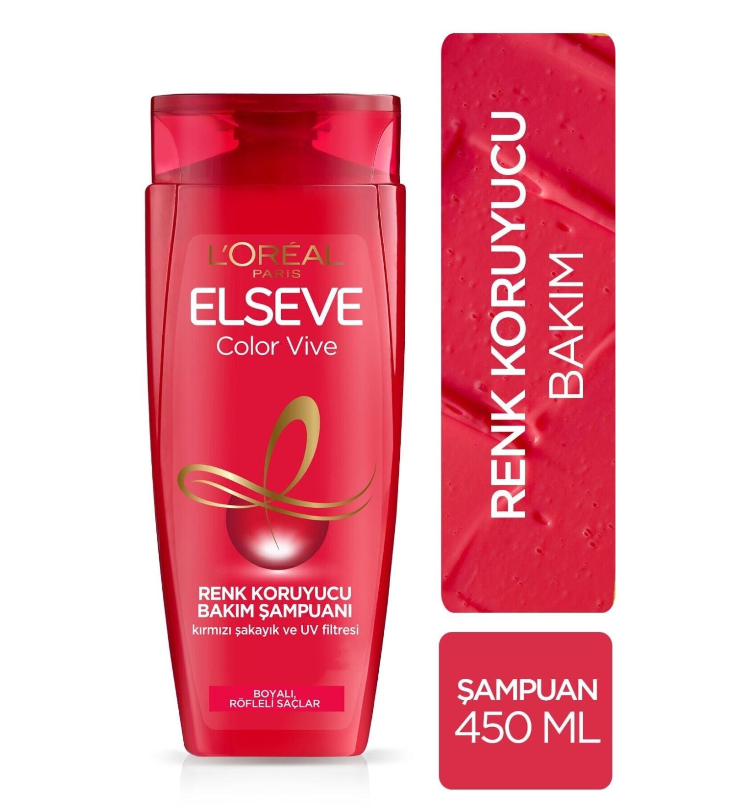 Elseve L'Or al Paris Elseve Colorvive Color Protection Care Shampoo 2 in 1 450 ml