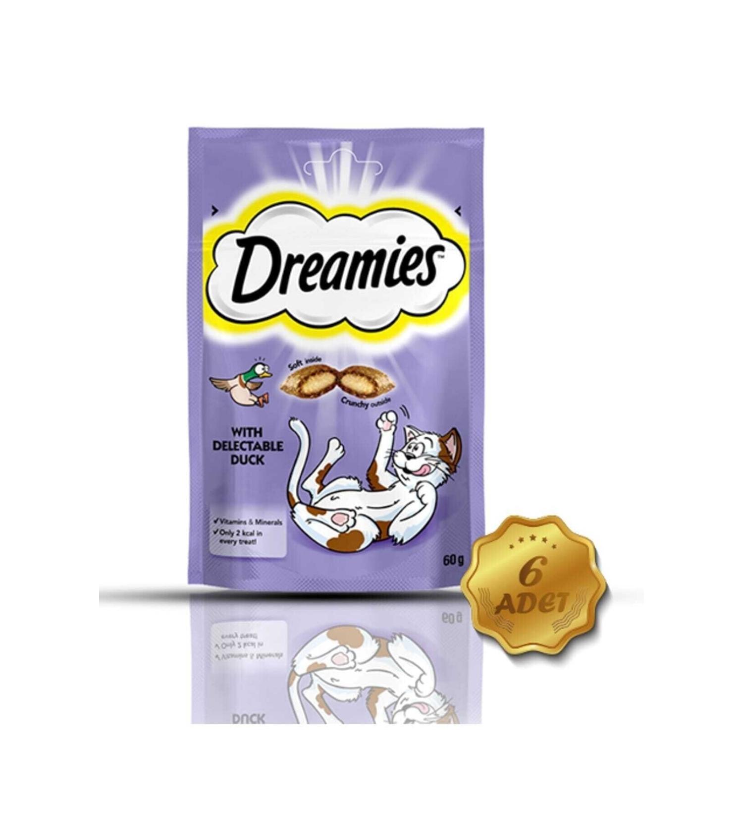 Dreamies Duck Cat Treats 60 G 6 Pieces