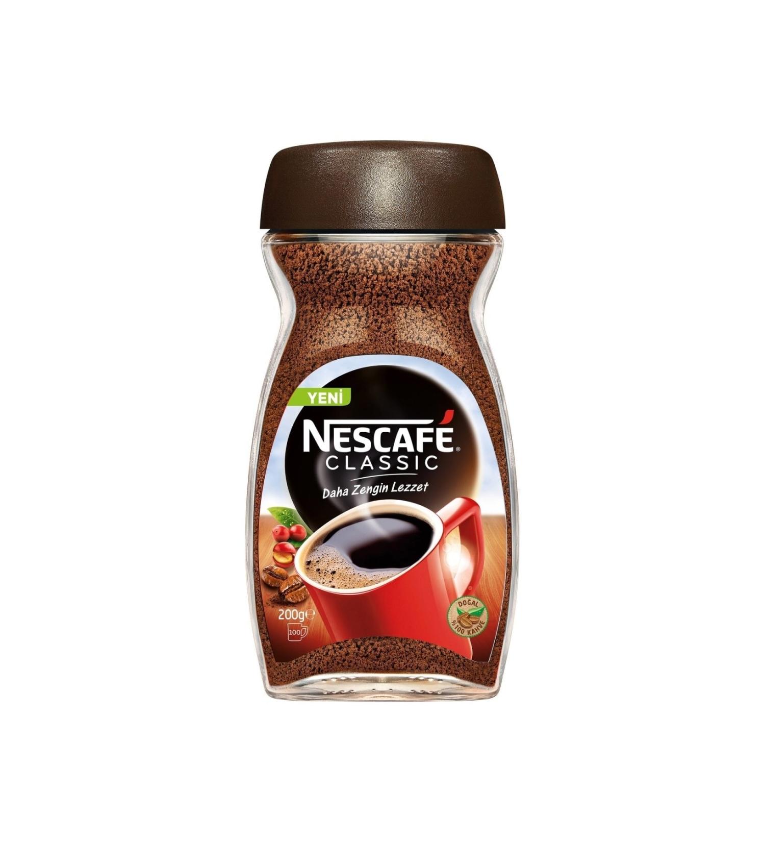 Nescafe Classic Coffee Jar 200 Gr. (2 PACK)