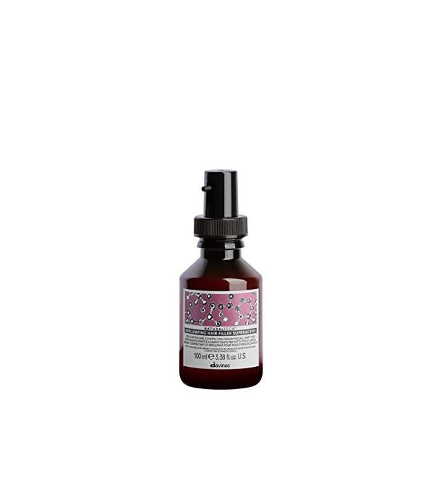 Davines Replumping Hair Filler Superactive + Leave-In Volumizing Serum 100 ml 3.38 fl oz CYT9746