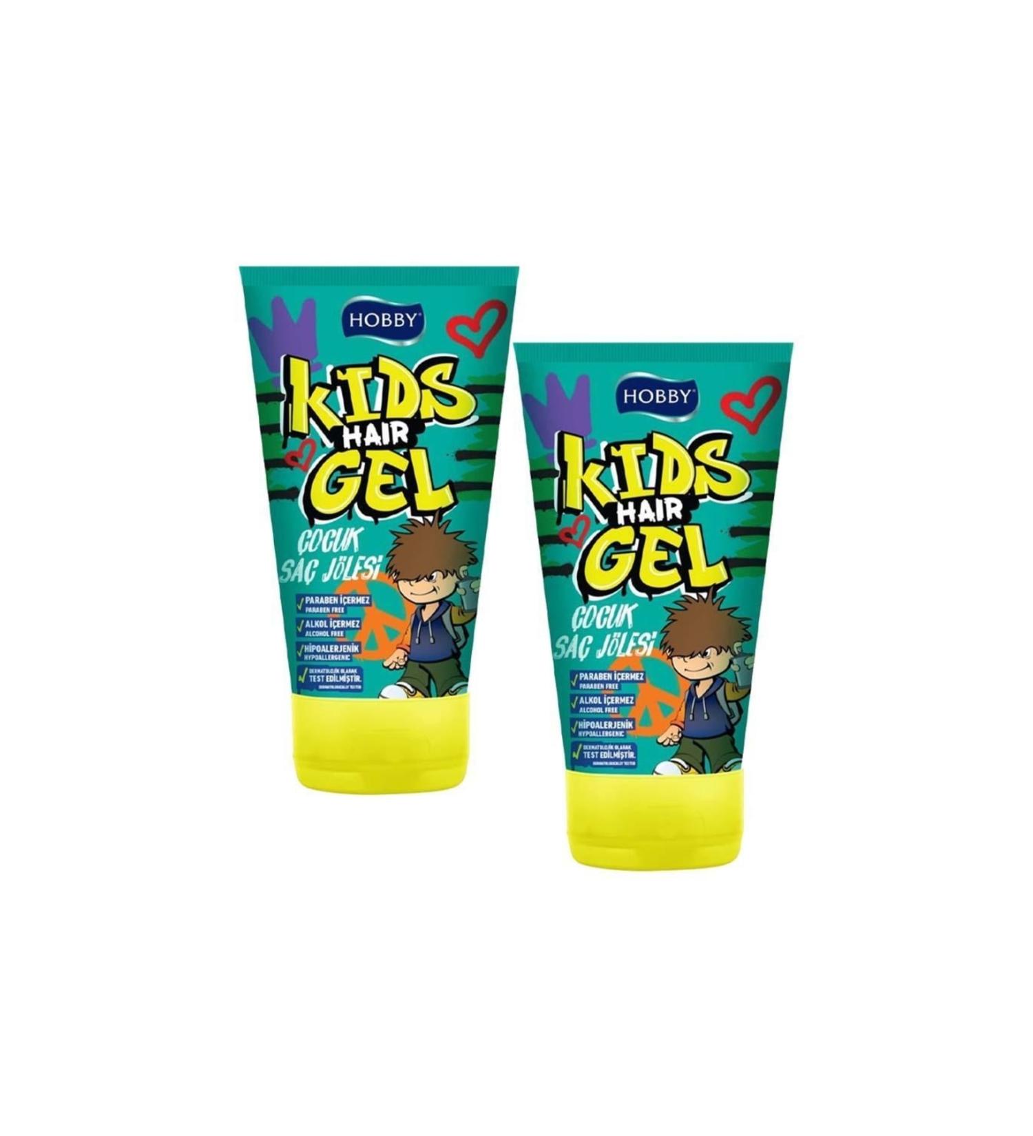 Hobby Kids Hair Gel 150 Ml X 2