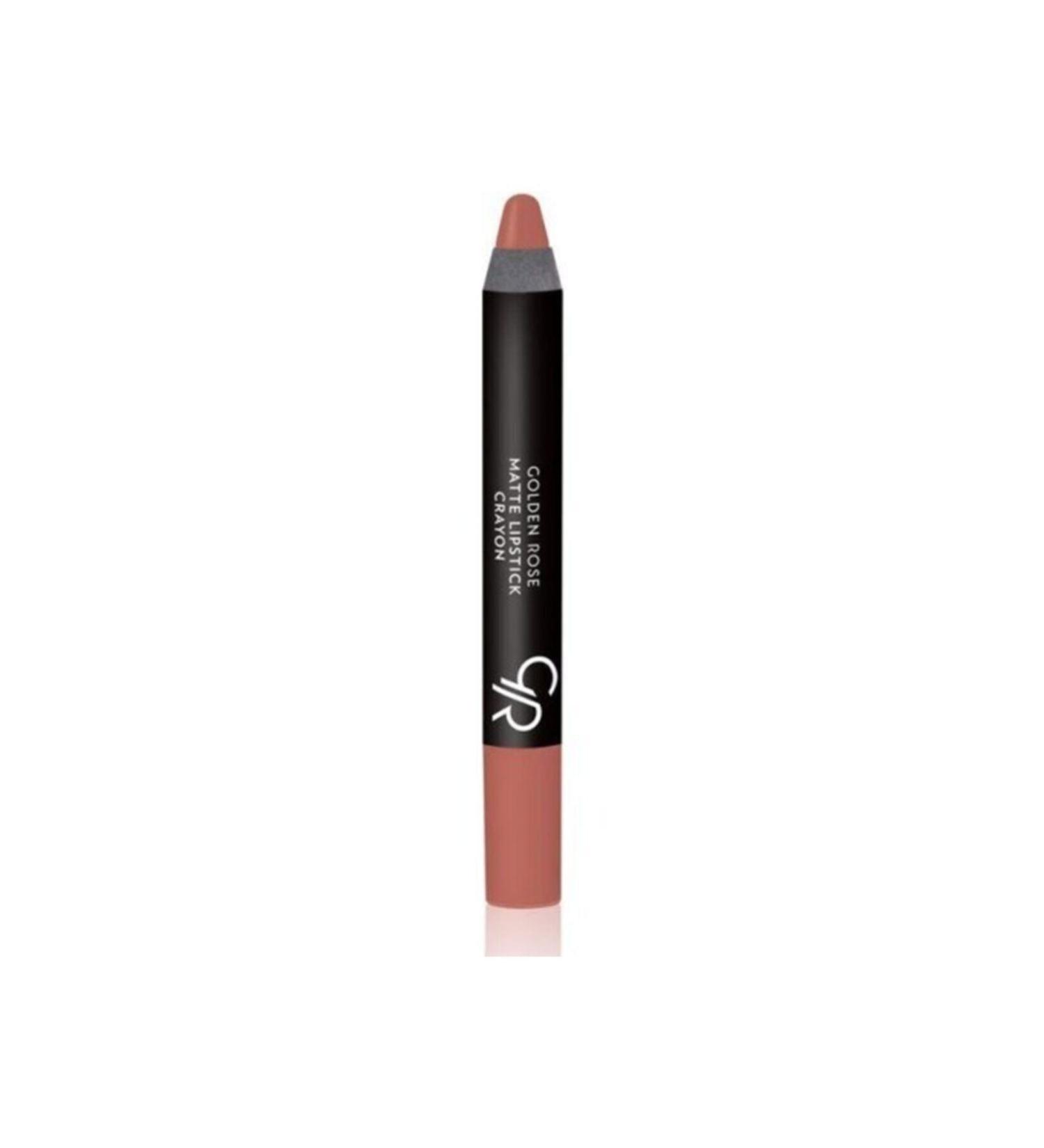 Golden Rose Matte Pencil Lipstick Matte Lipstick Crayon No: 18