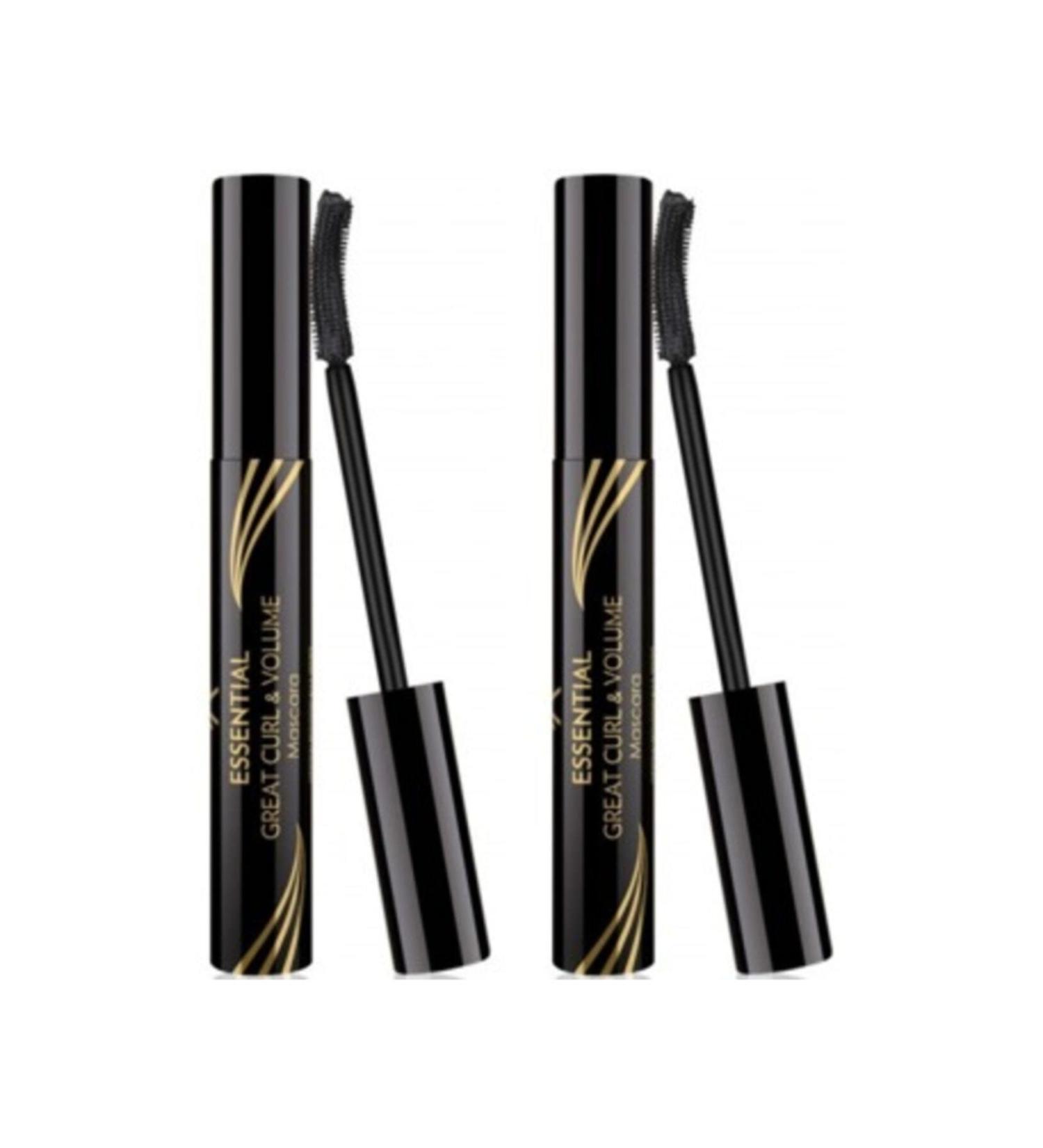 Golden Rose Curl & Volume Effect Black Mascara - Essential Great Curl & Volume Mascara X 2 Pieces