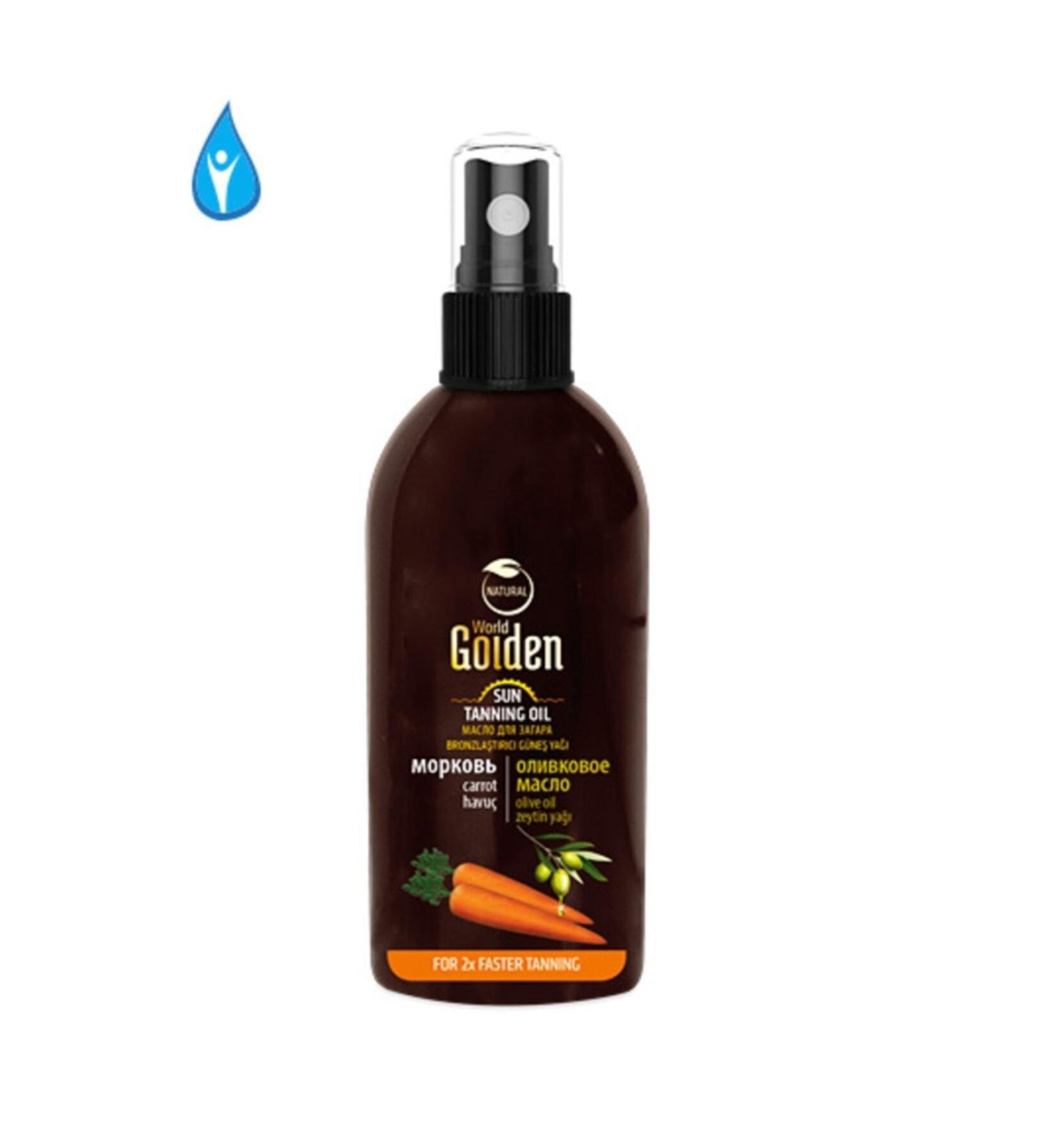 Pregnancy Bronzing Sun Oil Olive Oil & Carrot 150 Ml