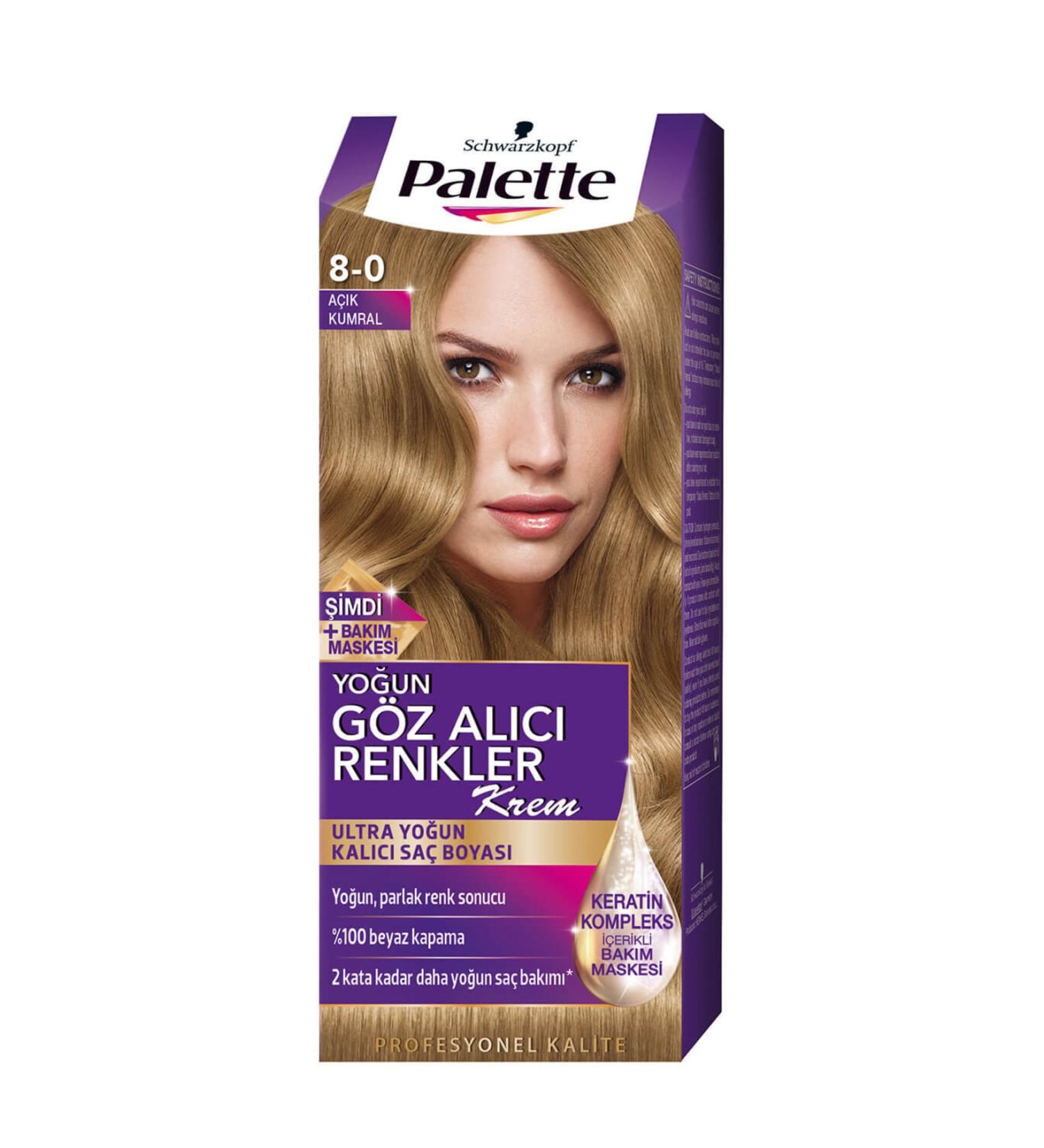 Palette Natural Dark Blonde Eye-Catching Hair Dye 8-0