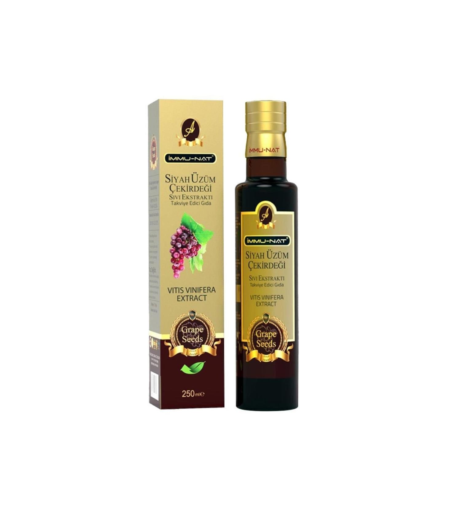 Immu-Nat Immunat Black Grape Seed Extract 250 ml