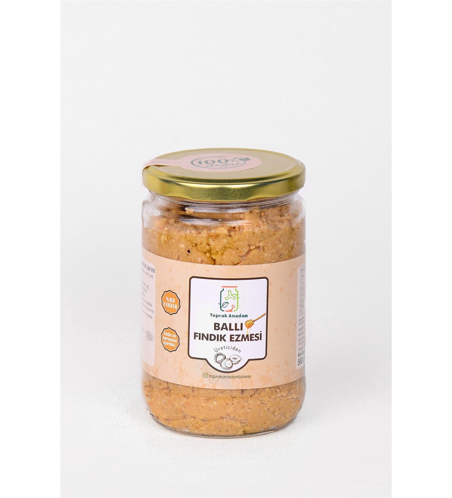 Honey Hazelnut Paste from Mother Earth ( Hazelnut) 560 Gr