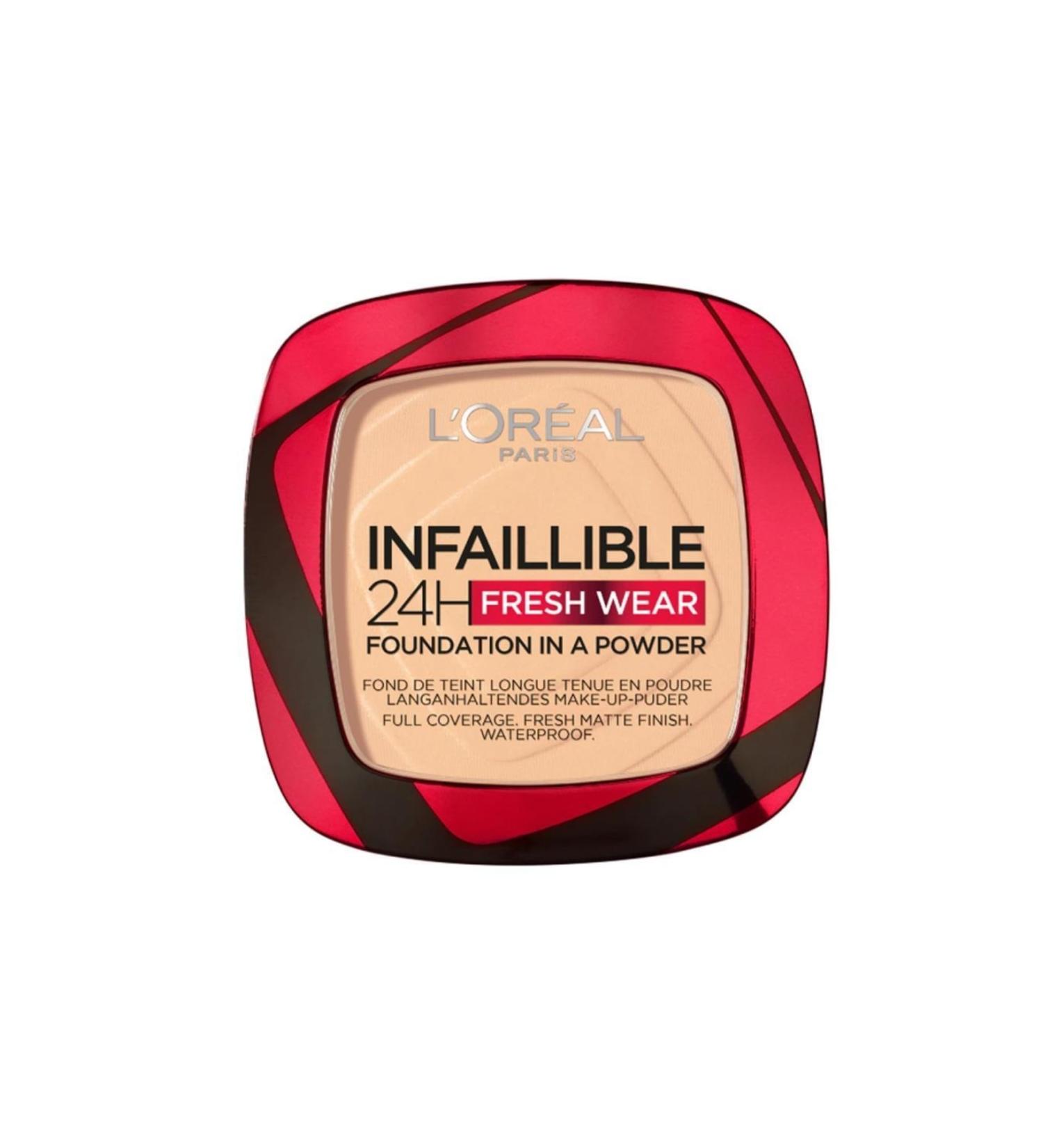 L'Oreal Paris Infaillible 24h Fresh Powder Foundation 220 Sand Powder - Buy Online on GoSupps.com