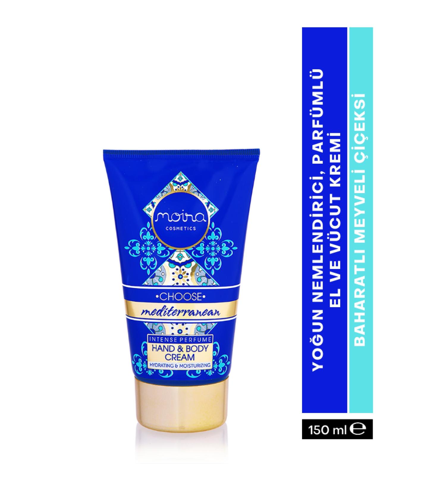 MOIRA COSMETICS Choose Mediterranean 150 ml Perfumed Hand and Body Cream