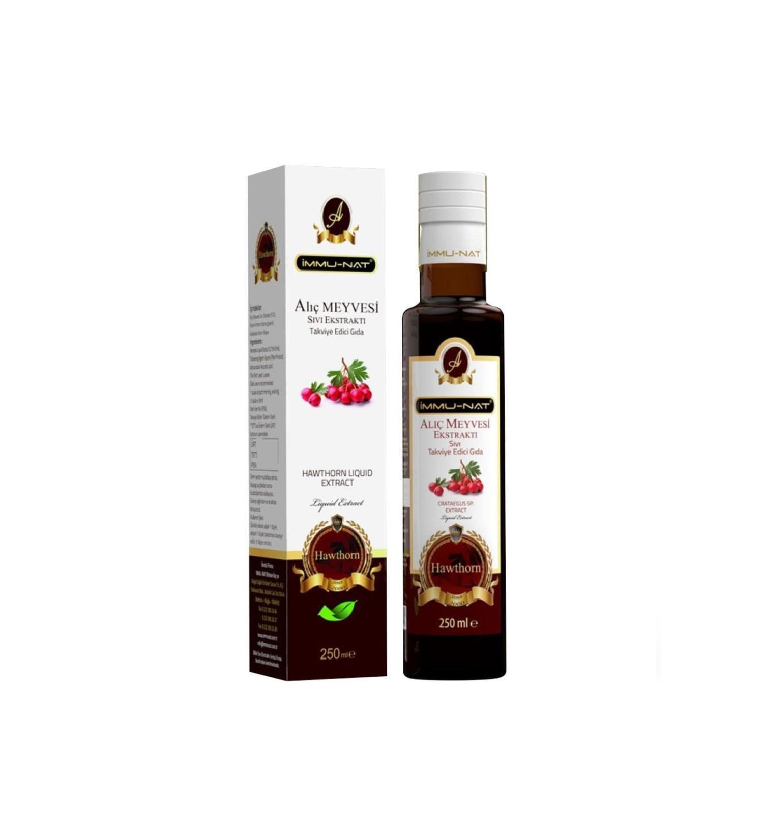 Immu-Nat Immunat Hawthorn Fruit Liquid Extract 250ml