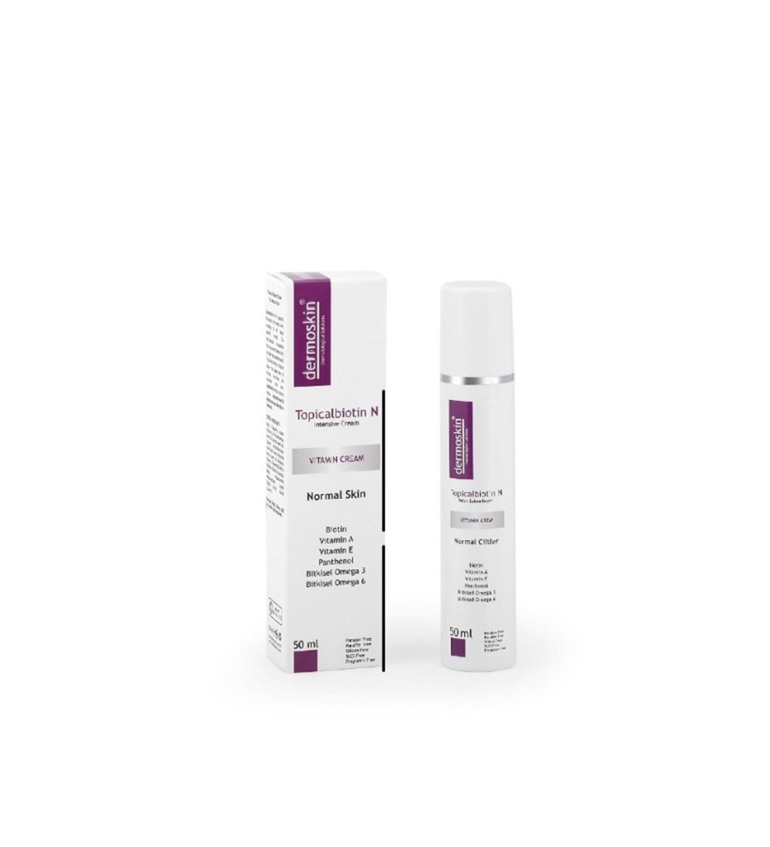 Dermoskin Dermo Skin Topicalbiotin N Vitamin Cream