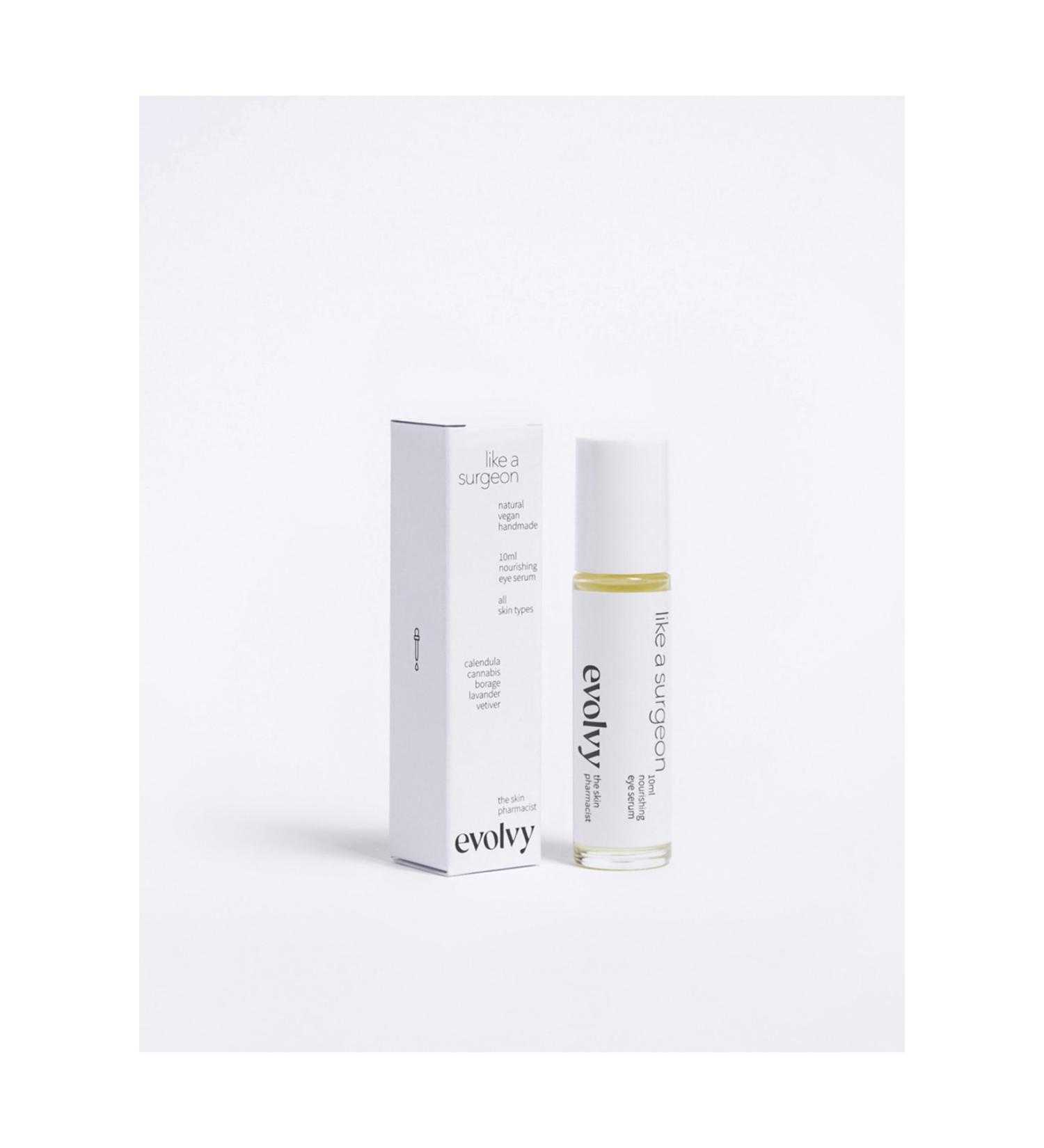 evolvy natural skincare Like A Surgeon Natural Eye Serum 10ml - Buy Online on GoSupps.com