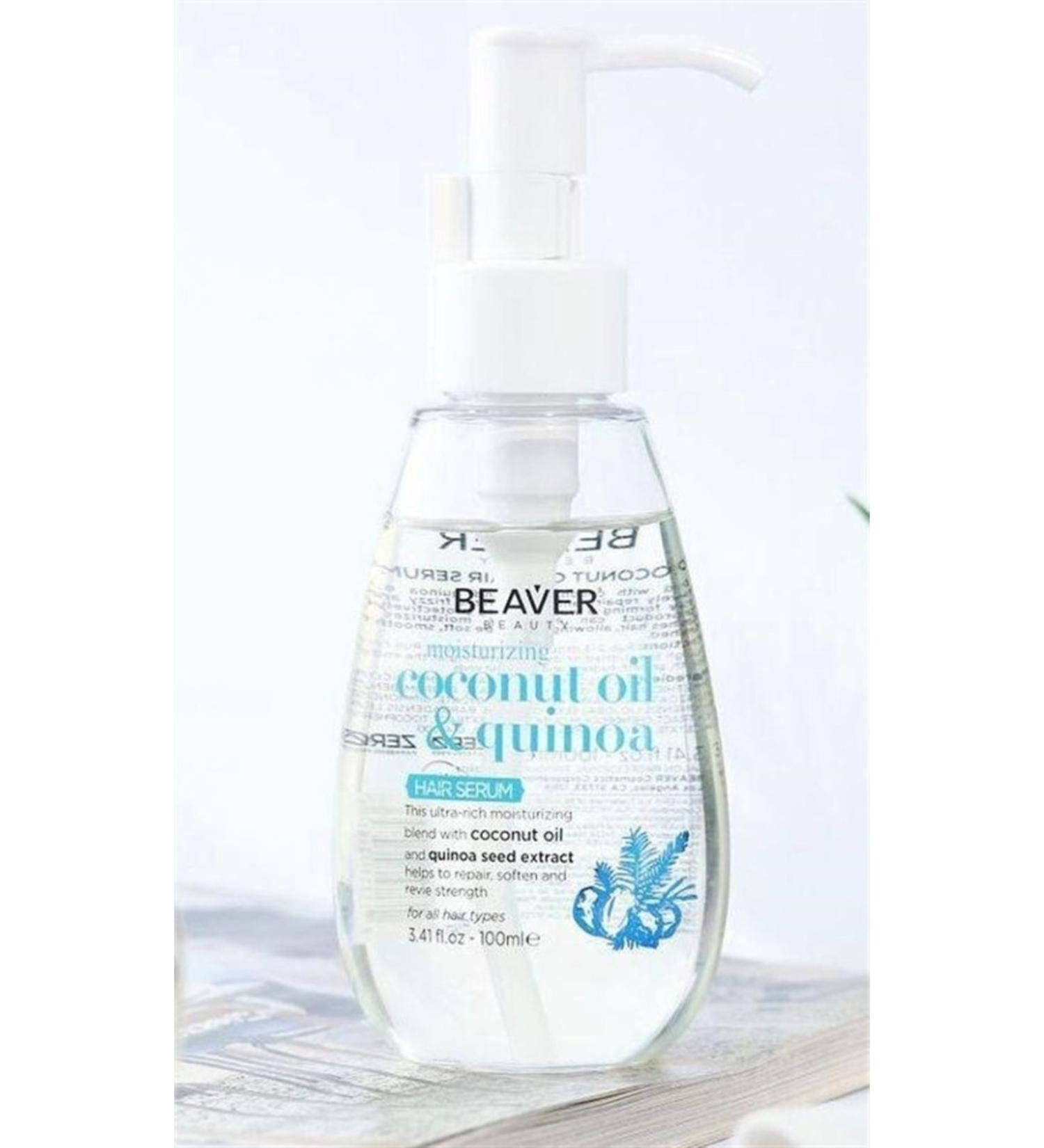 Beaver Coconut Oil & Quinoa Hair Serum 100 Ml