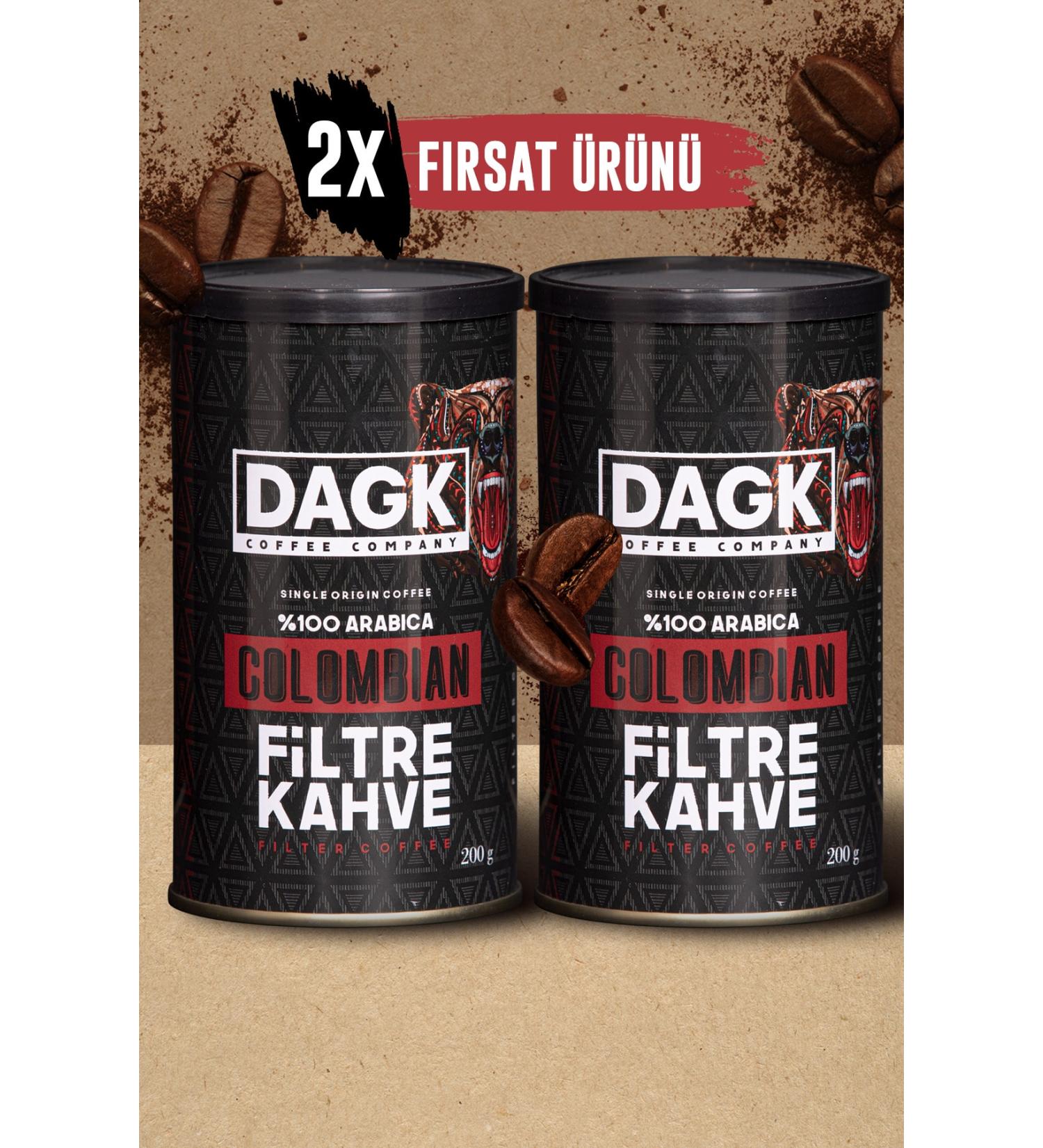 Dagk Colombian Filter Coffee 2x200g Offer Product - Buy Online on GoSupps.com