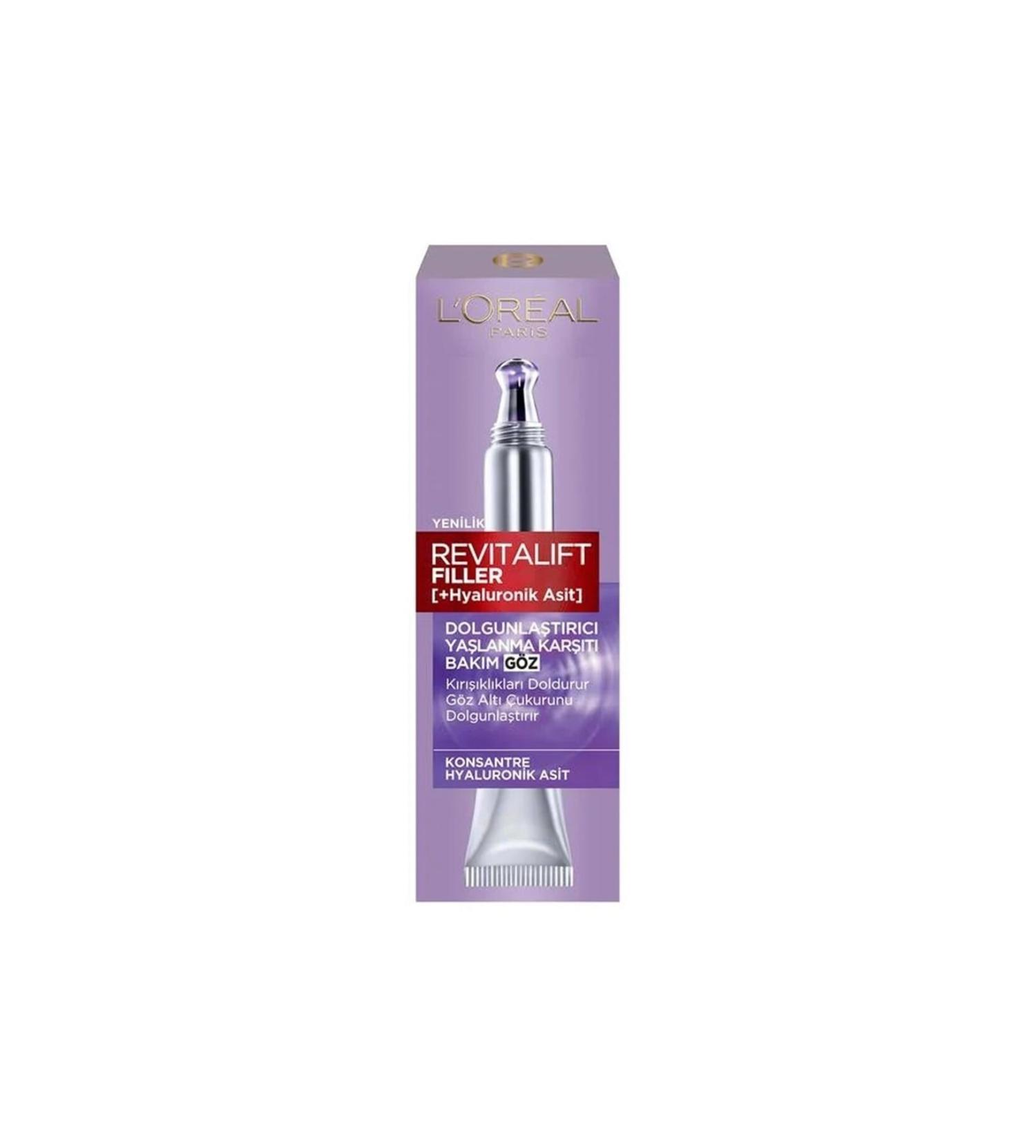 L'Oreal Paris Revitalift Filler Face Eye Cream 15 ml