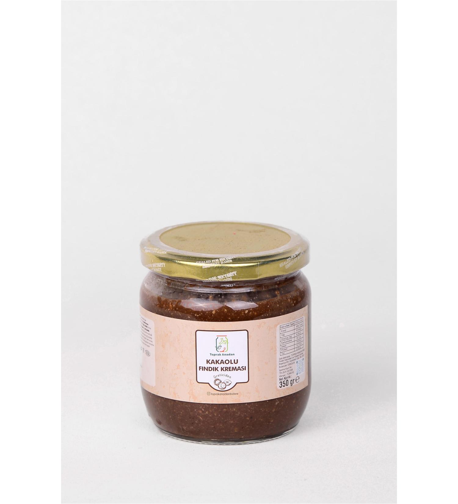 Hazelnut Paste with Cocoa from Mother Earth p Hazelnut 350 Gr
