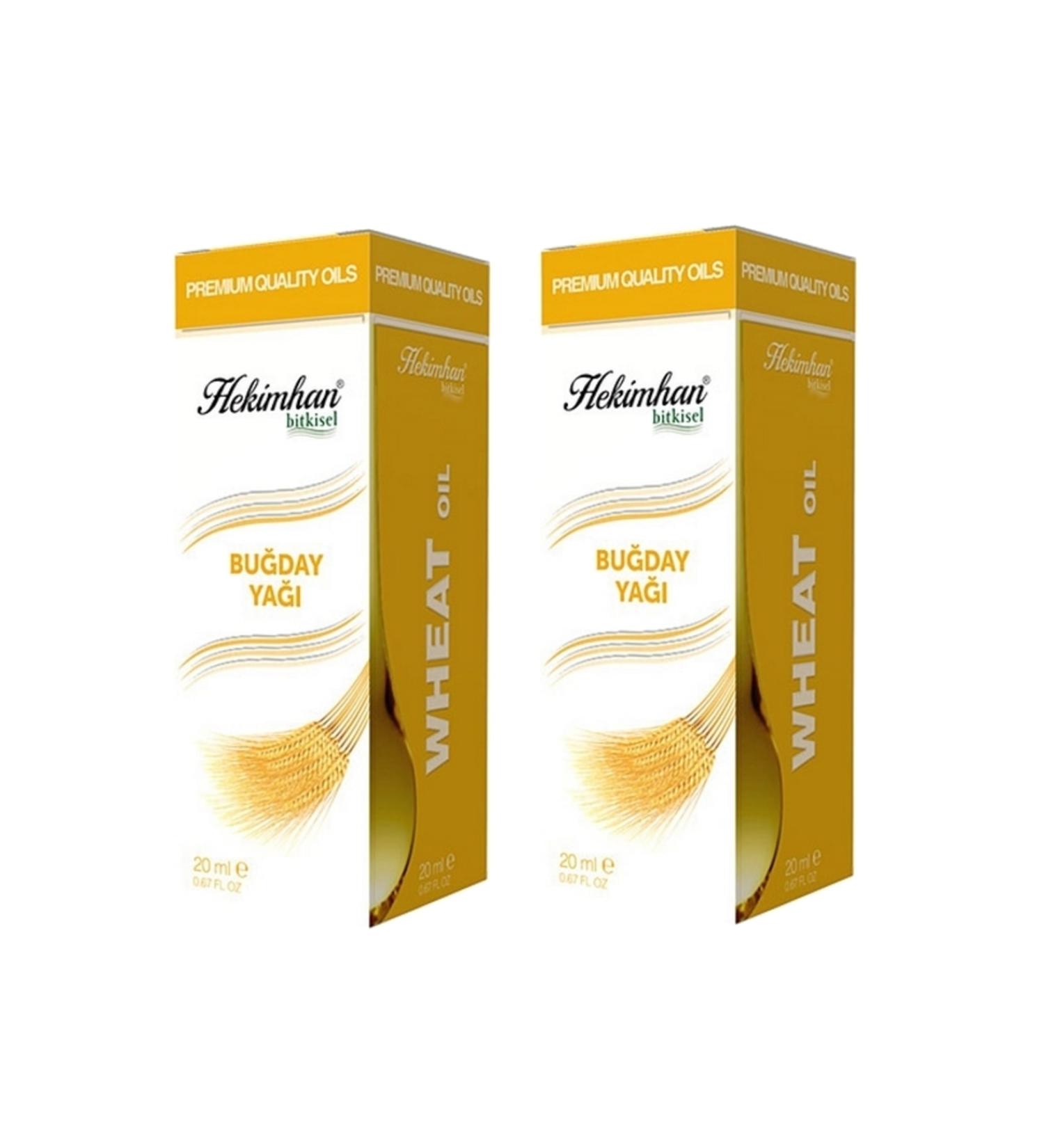 Hekimhan Wheat Oil 20 Ml 2 Pieces