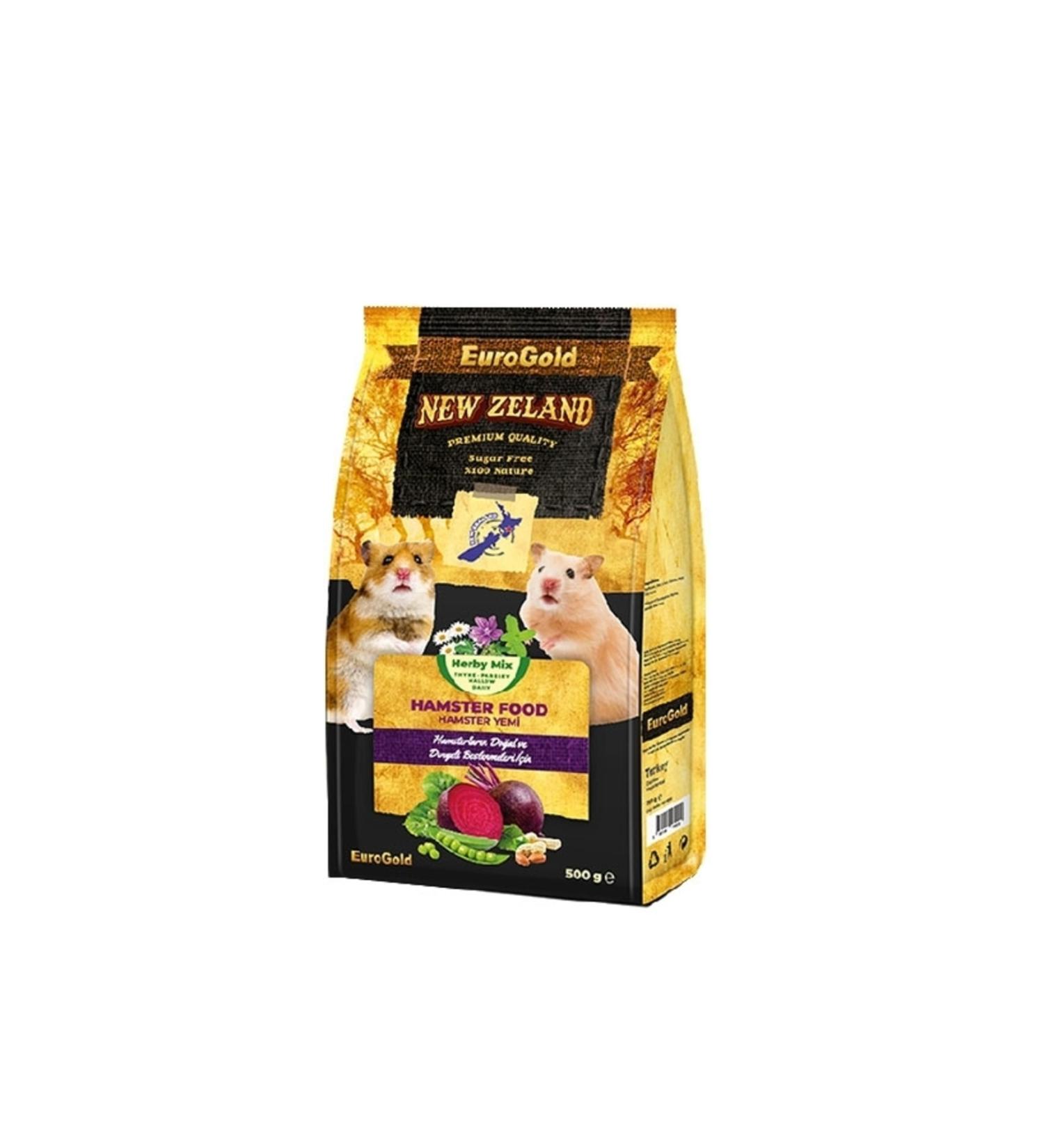 Eurogold World New Zealand Hamster Food 500 Gr.