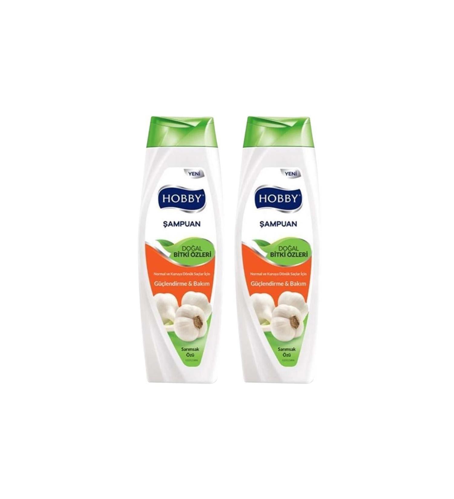 Hobby Shampoo Garlic Extract 600 Ml X 2