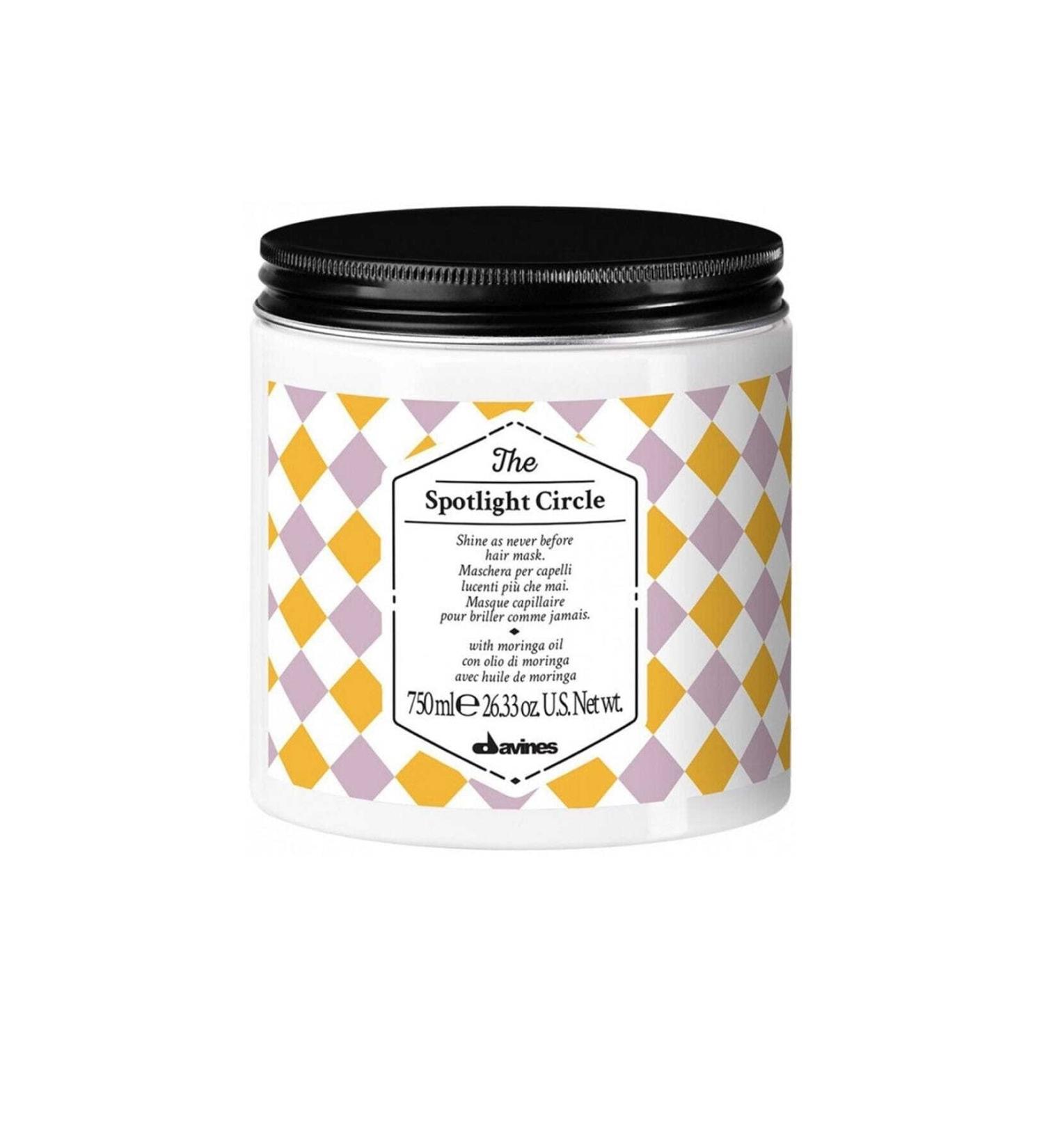 Davines The Spotlight Circle Shine Care Mask for Dull Hair 750 ml 8004608258162