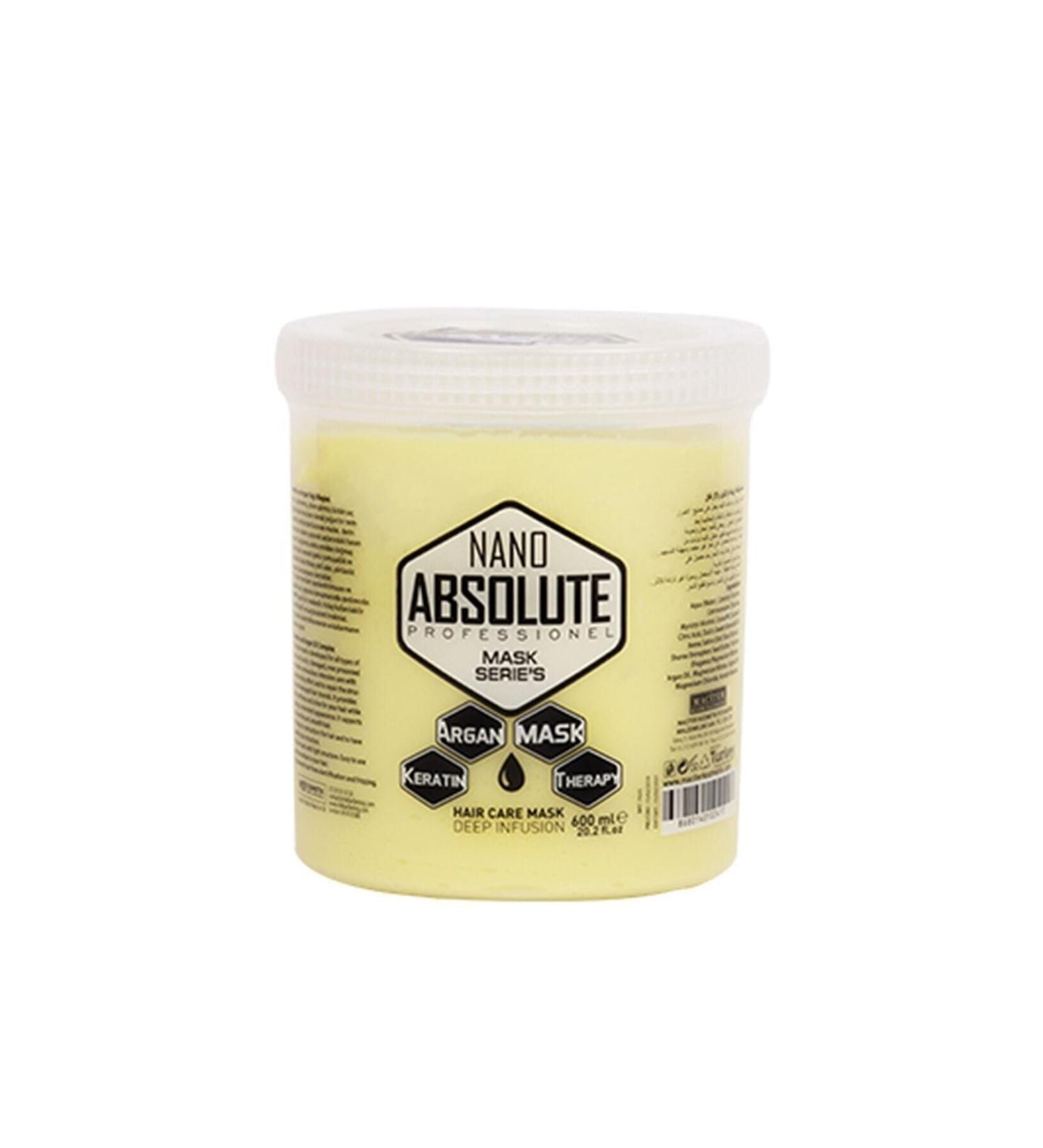 Nano Absolute Hair Care Mask 600 ml Yellow
