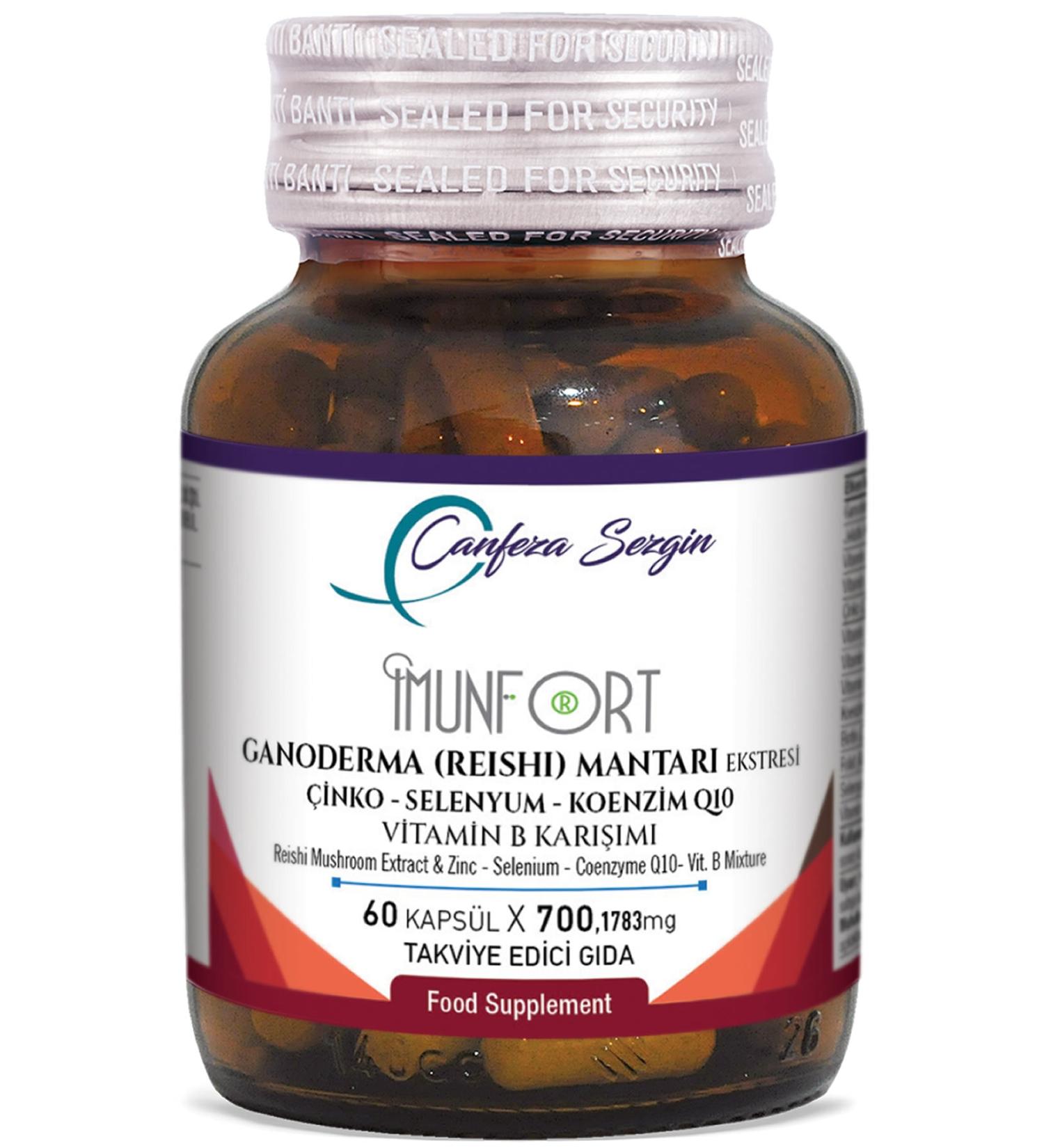 IMUNFORT Ganoderma (Reishi) Mushroom Extract - Vitamin B Mixture - Buy Online on GoSupps.com