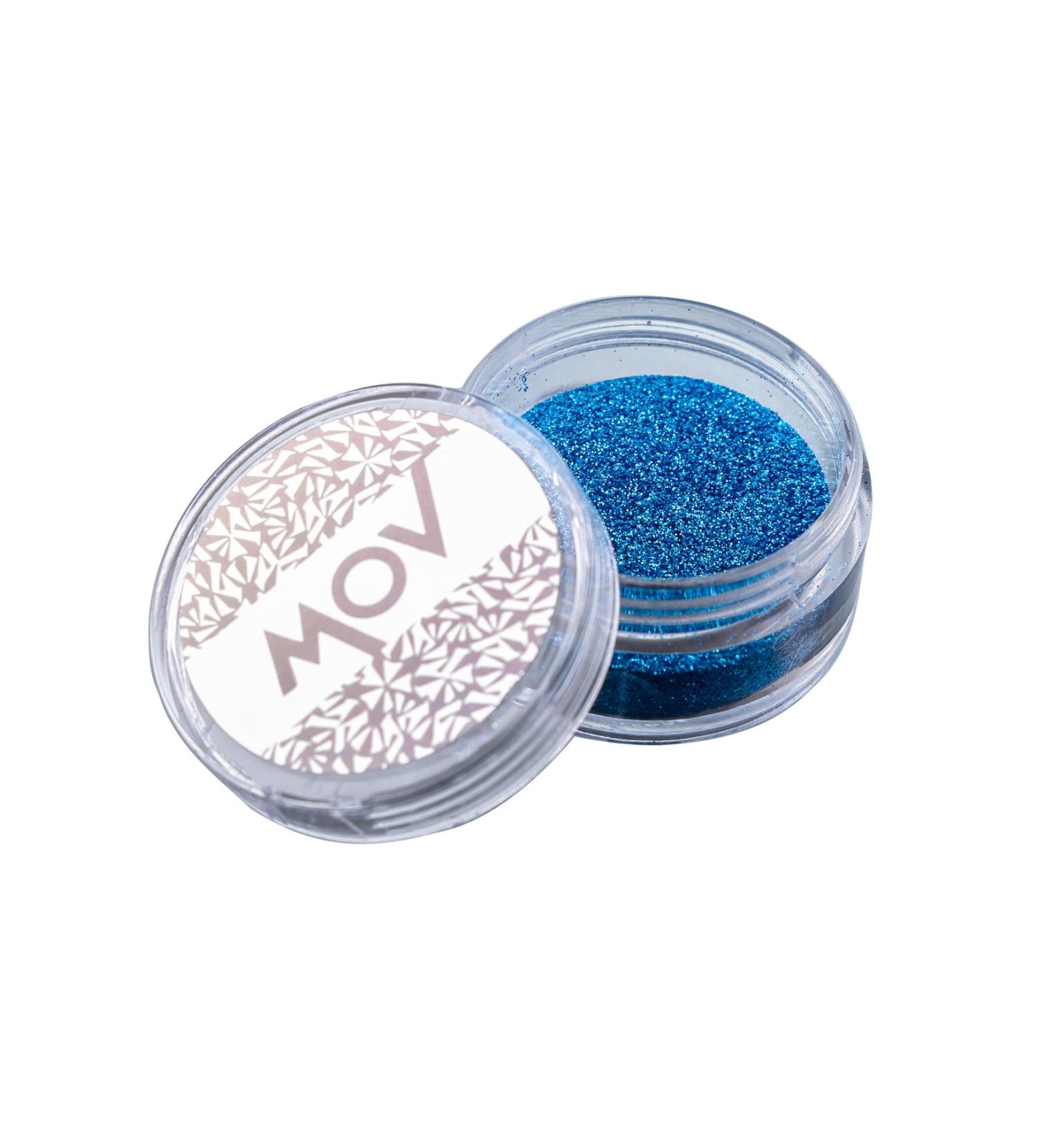 mov Blue Color Glitter Glitter