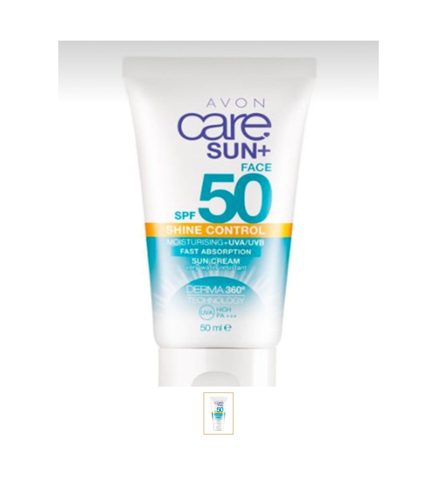 Avon Care Sun+ Shine Spf50 Sun Cream 50 Ml X 2 Pieces