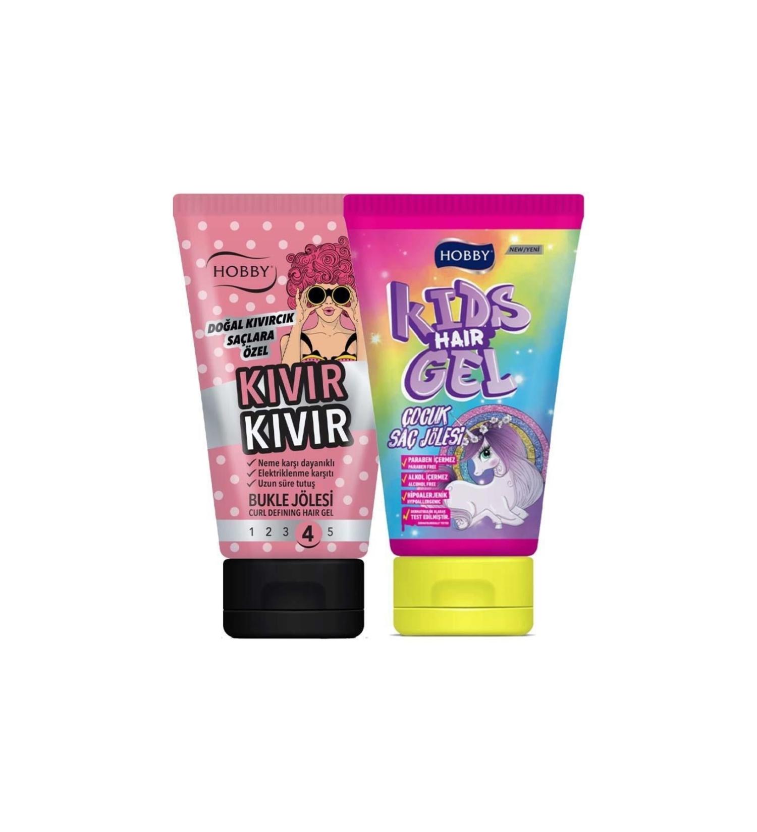 Hobby Kids Unicorn and Curly Hair Gel 150 Ml