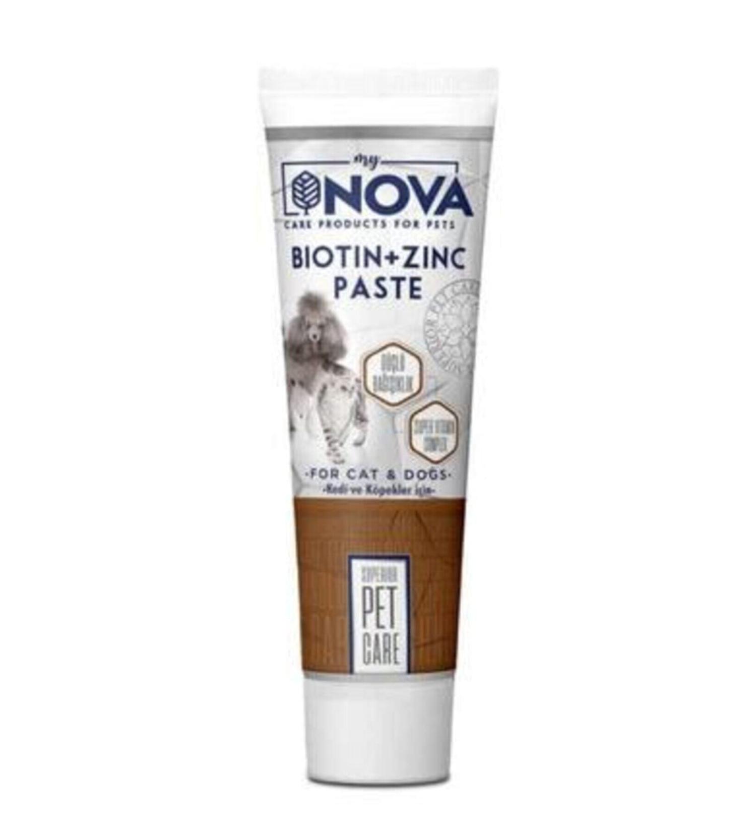 Petsiva Nova Biotin & Zinc Paste for Cats and Dogs 100gr
