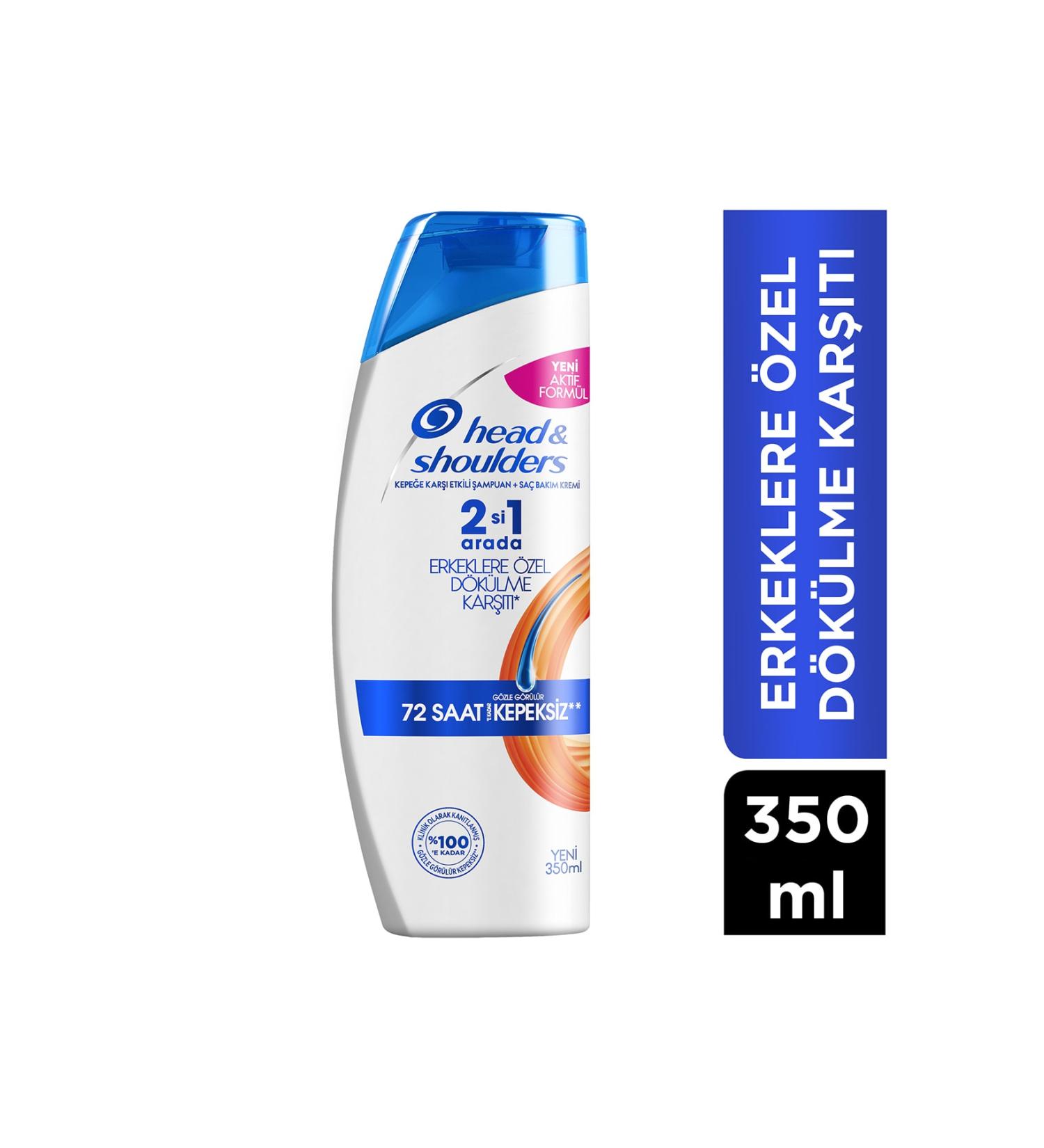 Head And Shoulders Shampoo 350 Ml 2 In 1 Men's Special Anti-Hair Loss - Buy Online on GoSupps.com